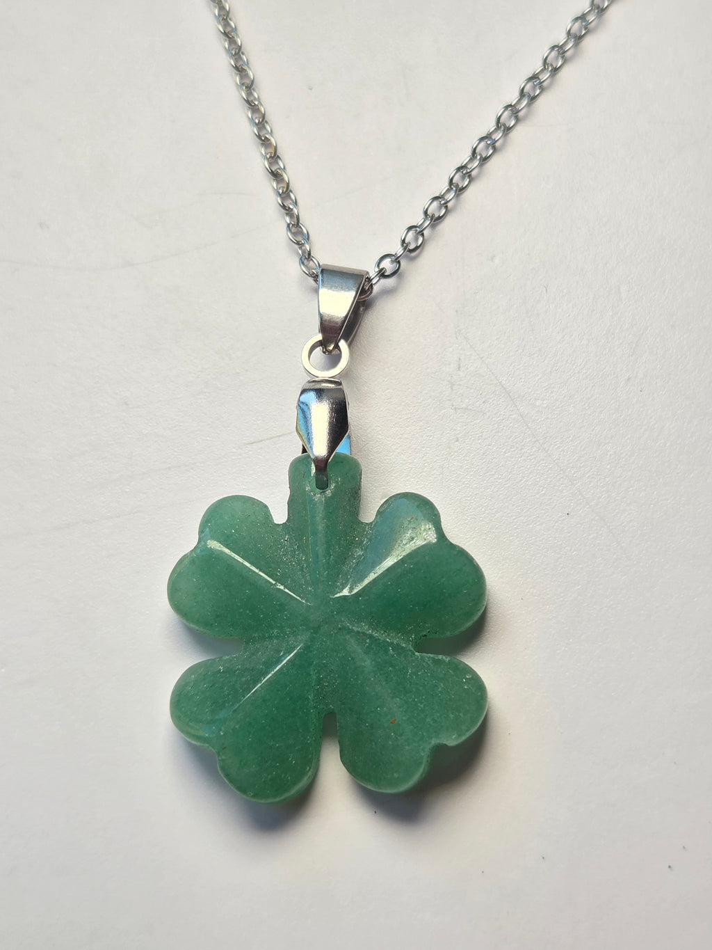 Green Aventurine crystal handmade necklace