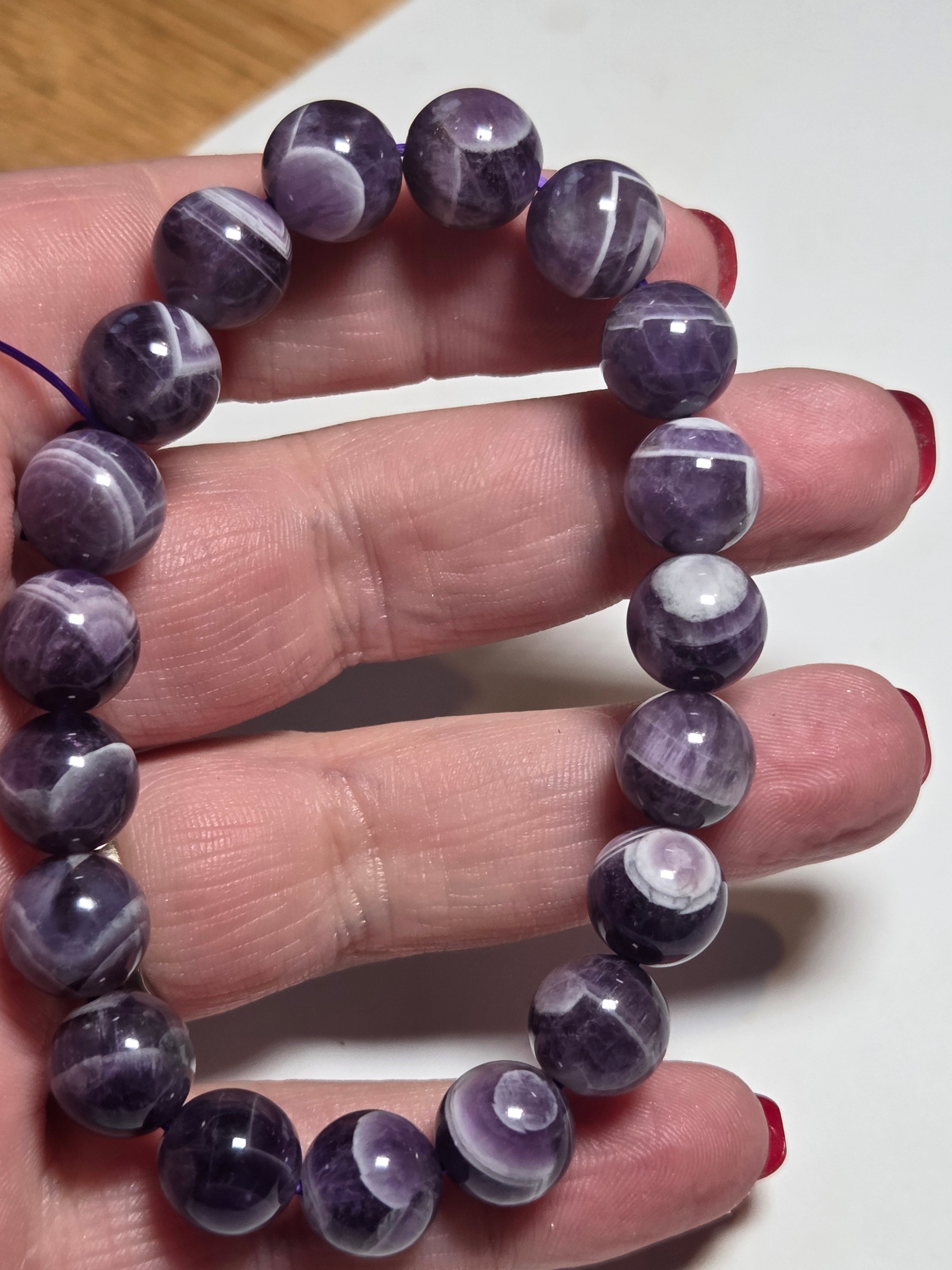 Stunning dream Amethyst crystal bracelet