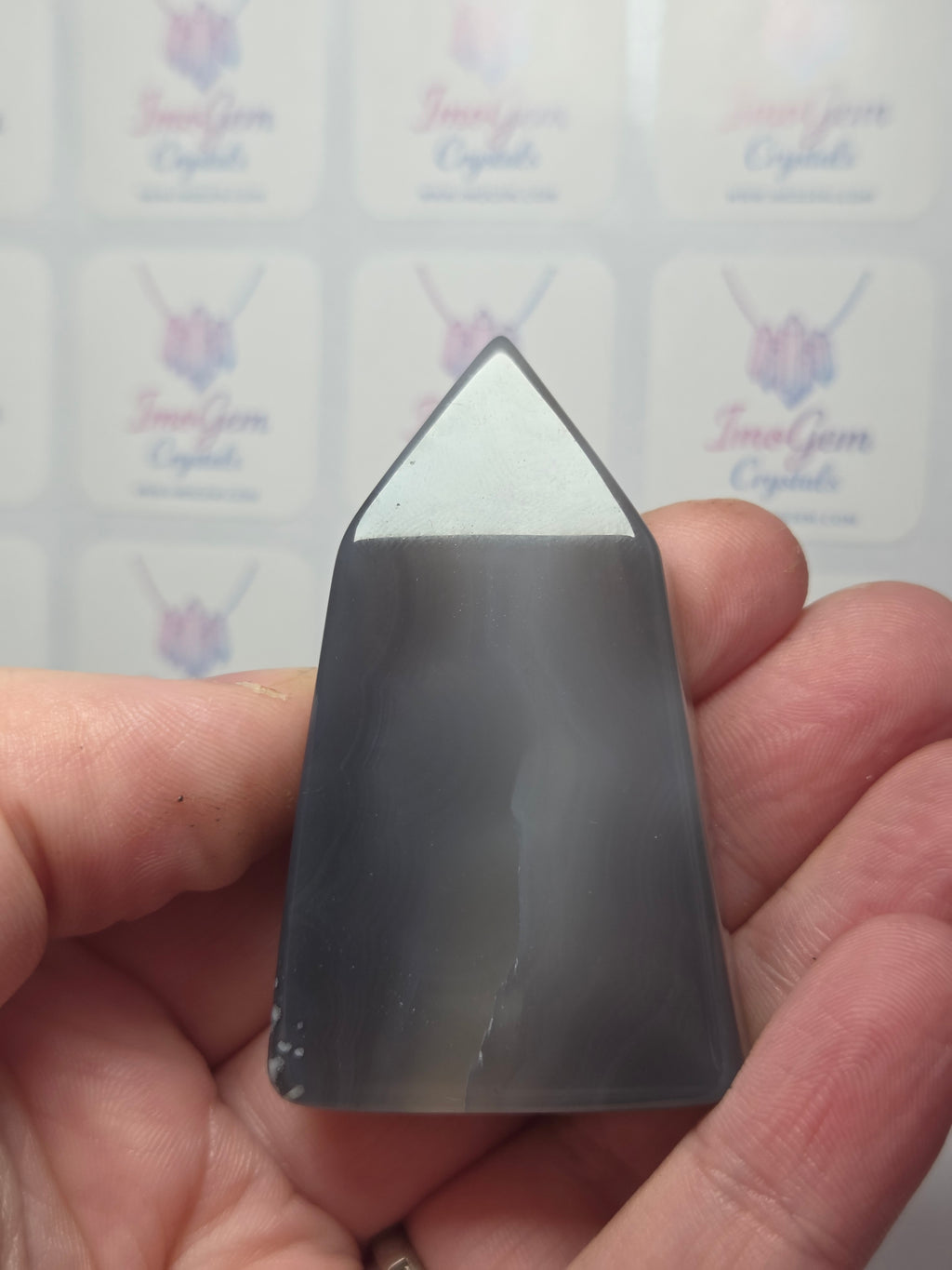 Stunning duzy agate crystal tower