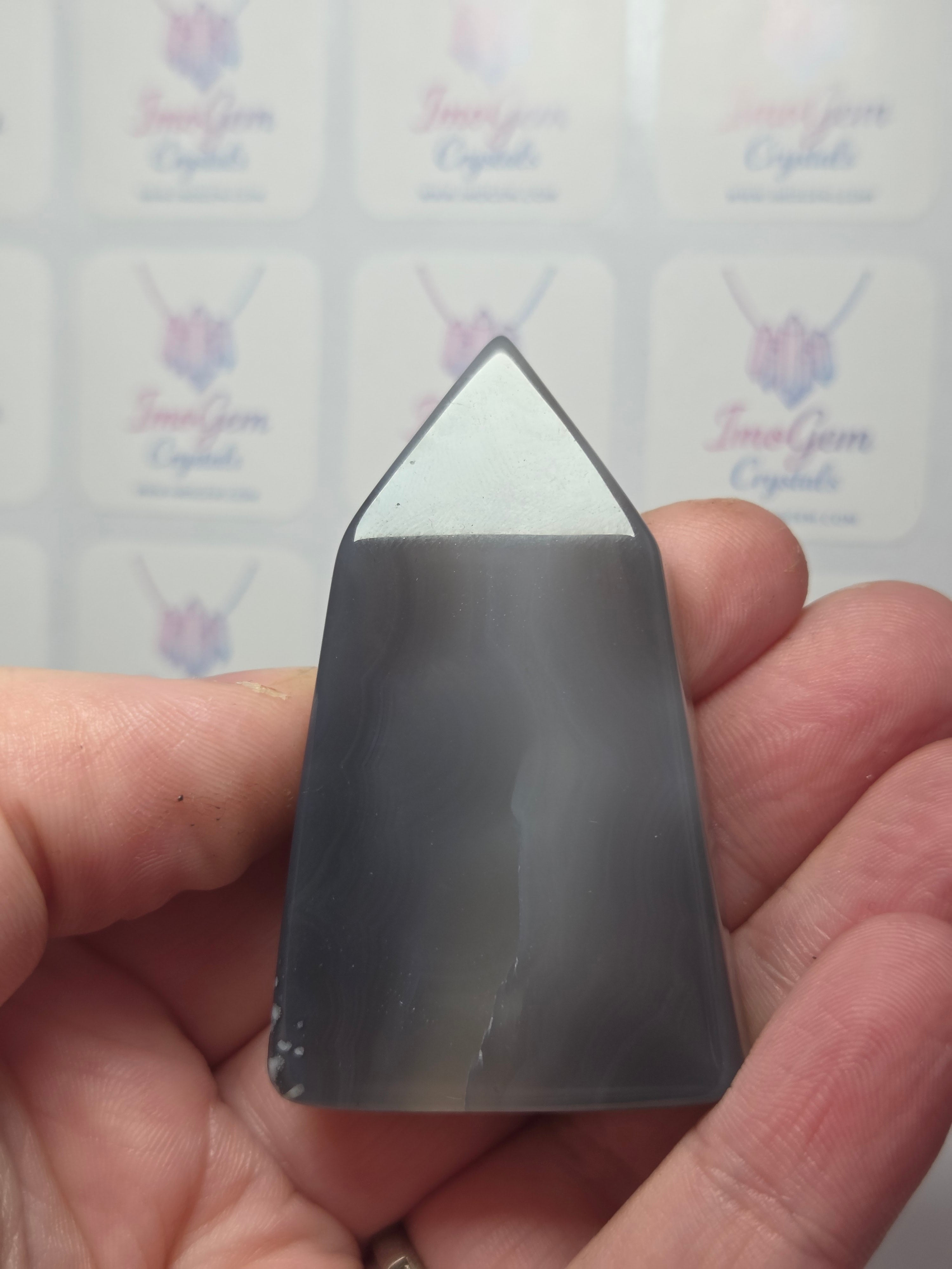 Stunning duzy agate crystal tower