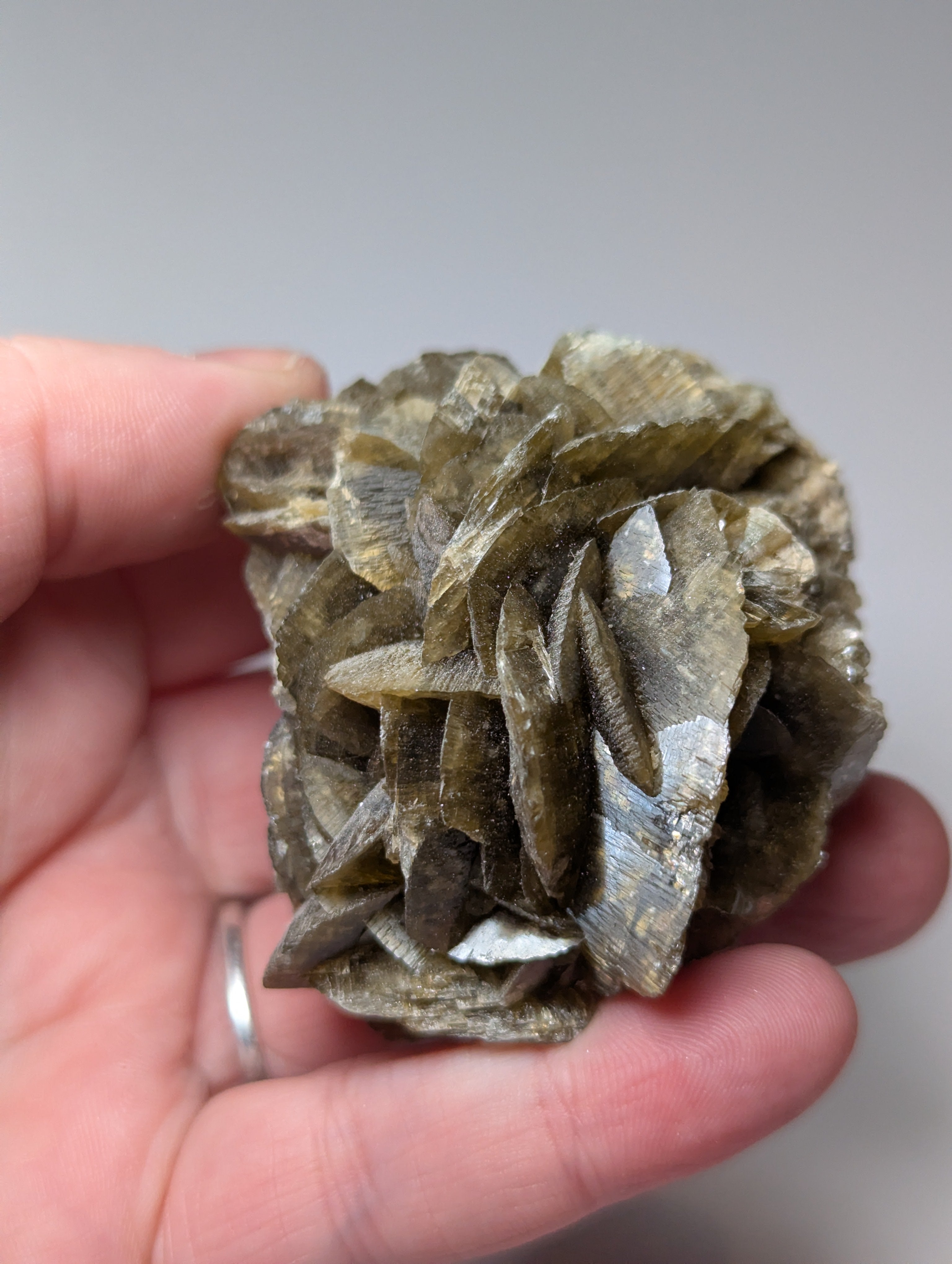 Iridescent Siderite crystal  specimen  from Kosovo