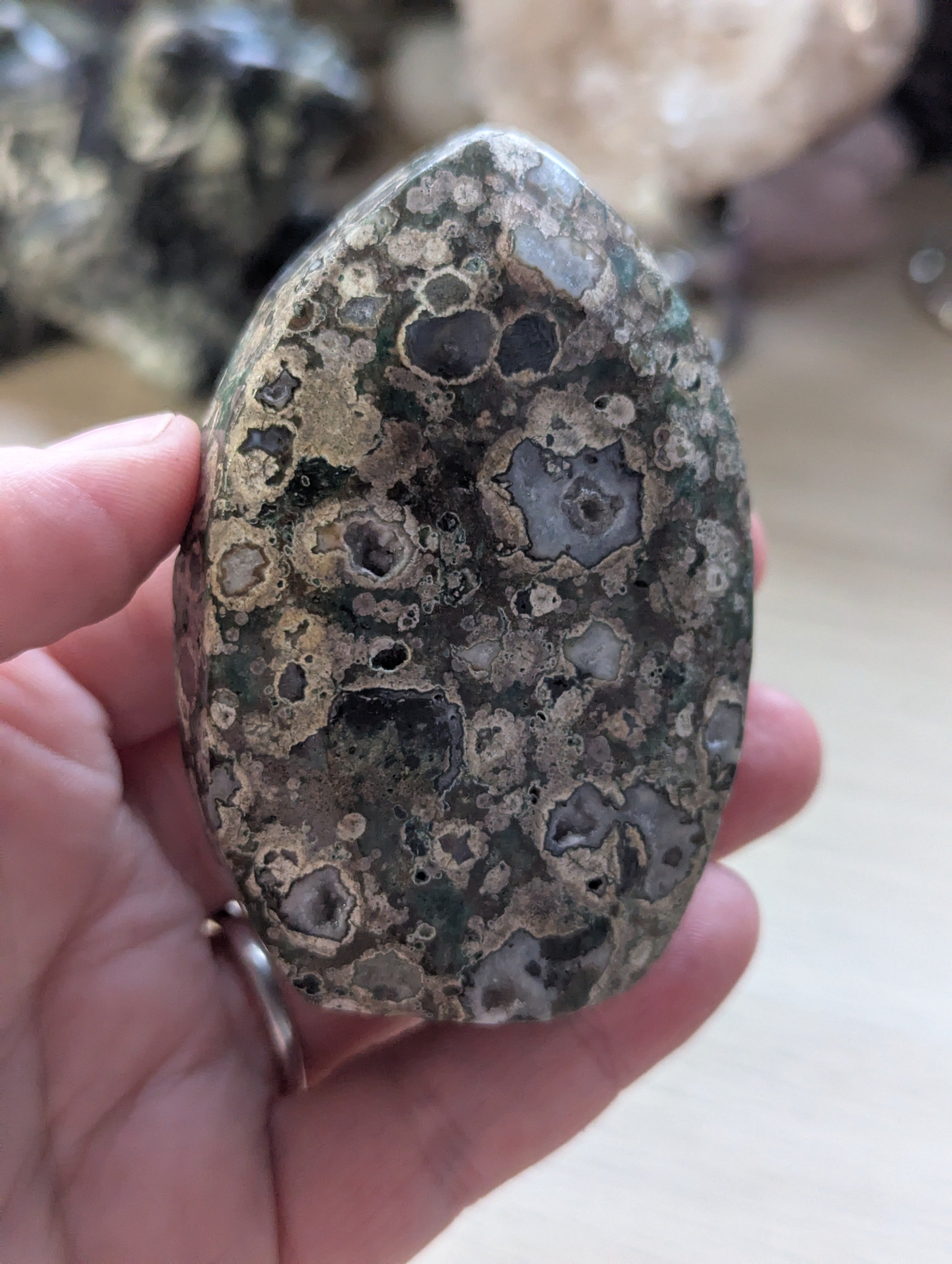 Thousand Eye Jasper Tear drop