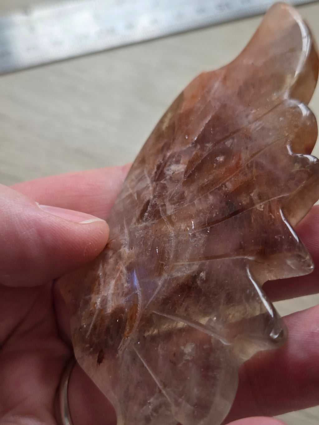 Sun and moon stone crystal angel