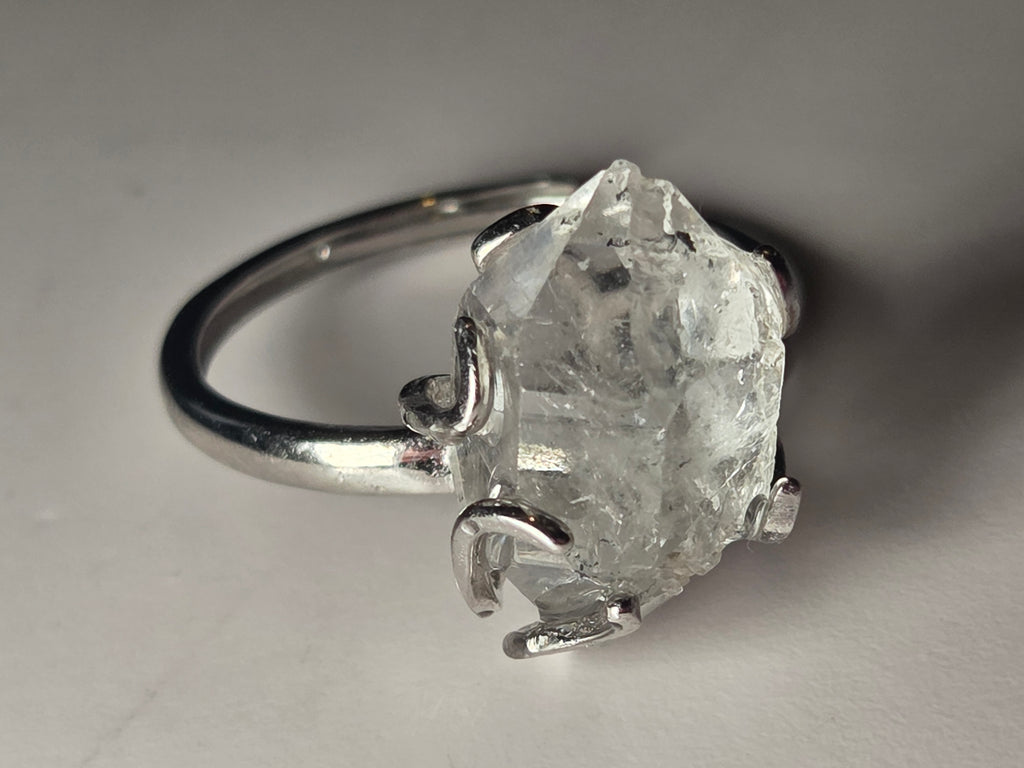 Hekamiah diamond Adjustable banded S295 Ring