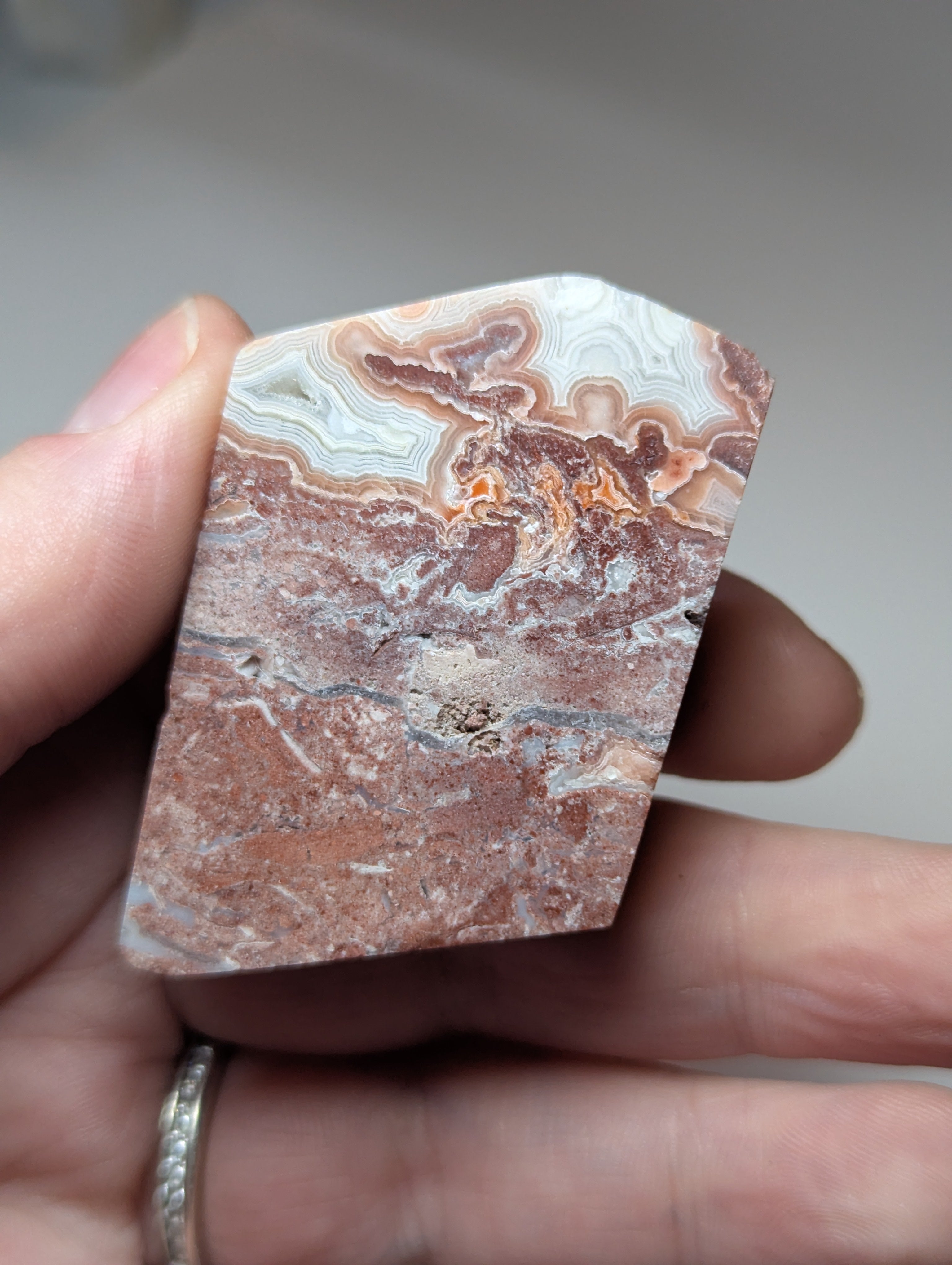 Mexican crazy lace agate freeform