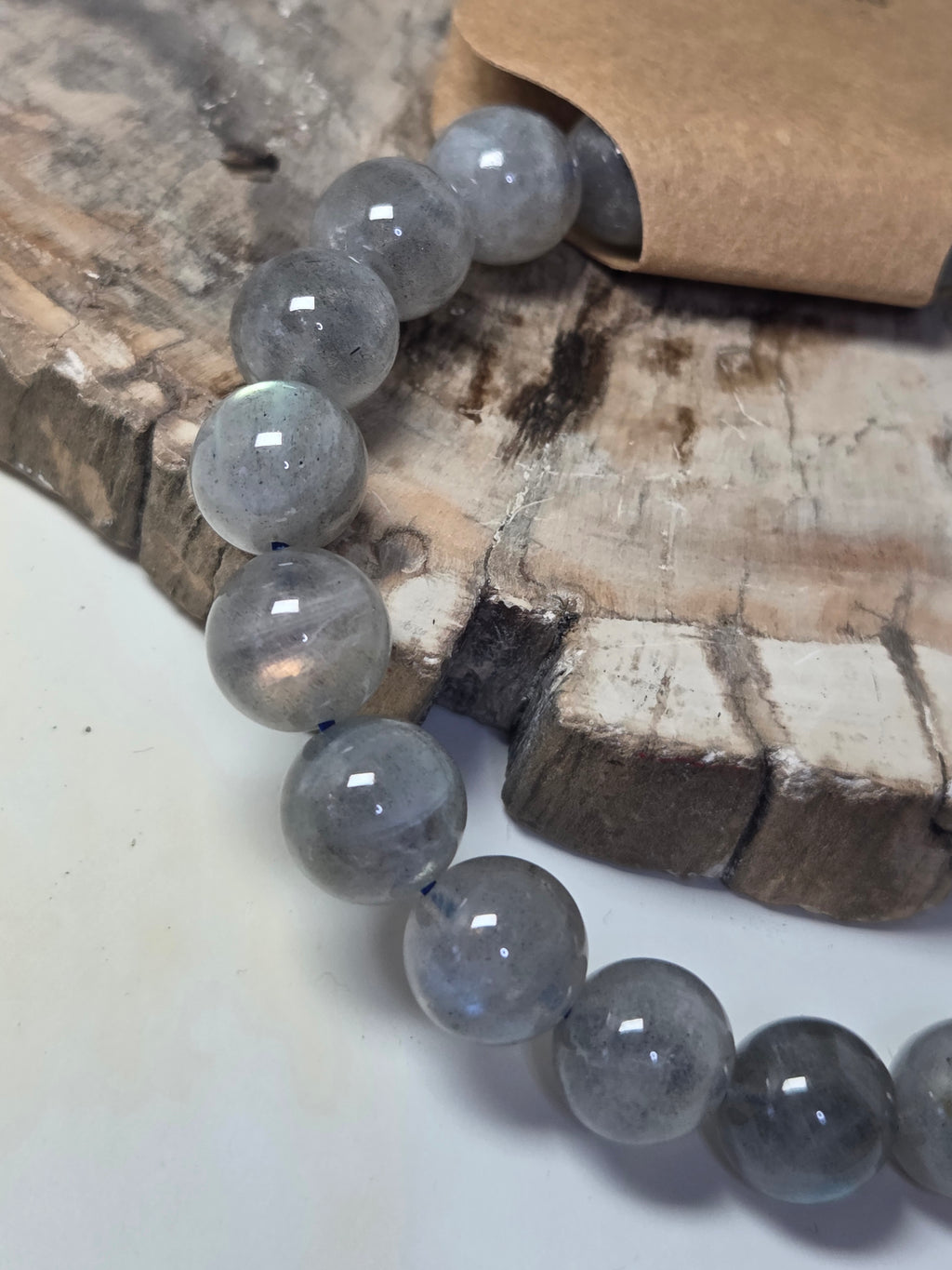 Labradorite crystal Bracelet 8mm