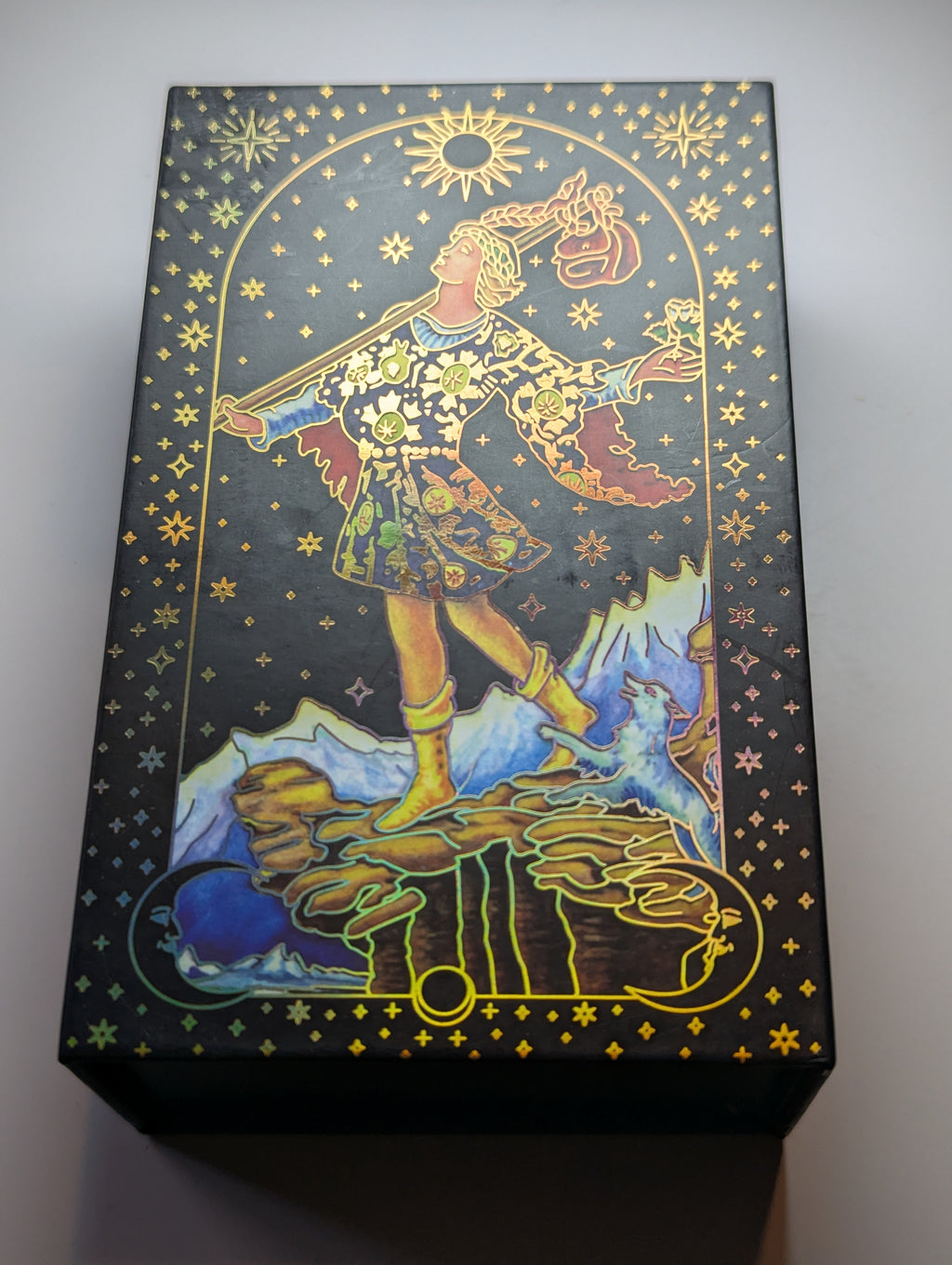 Hard case golden foil Tarror cards