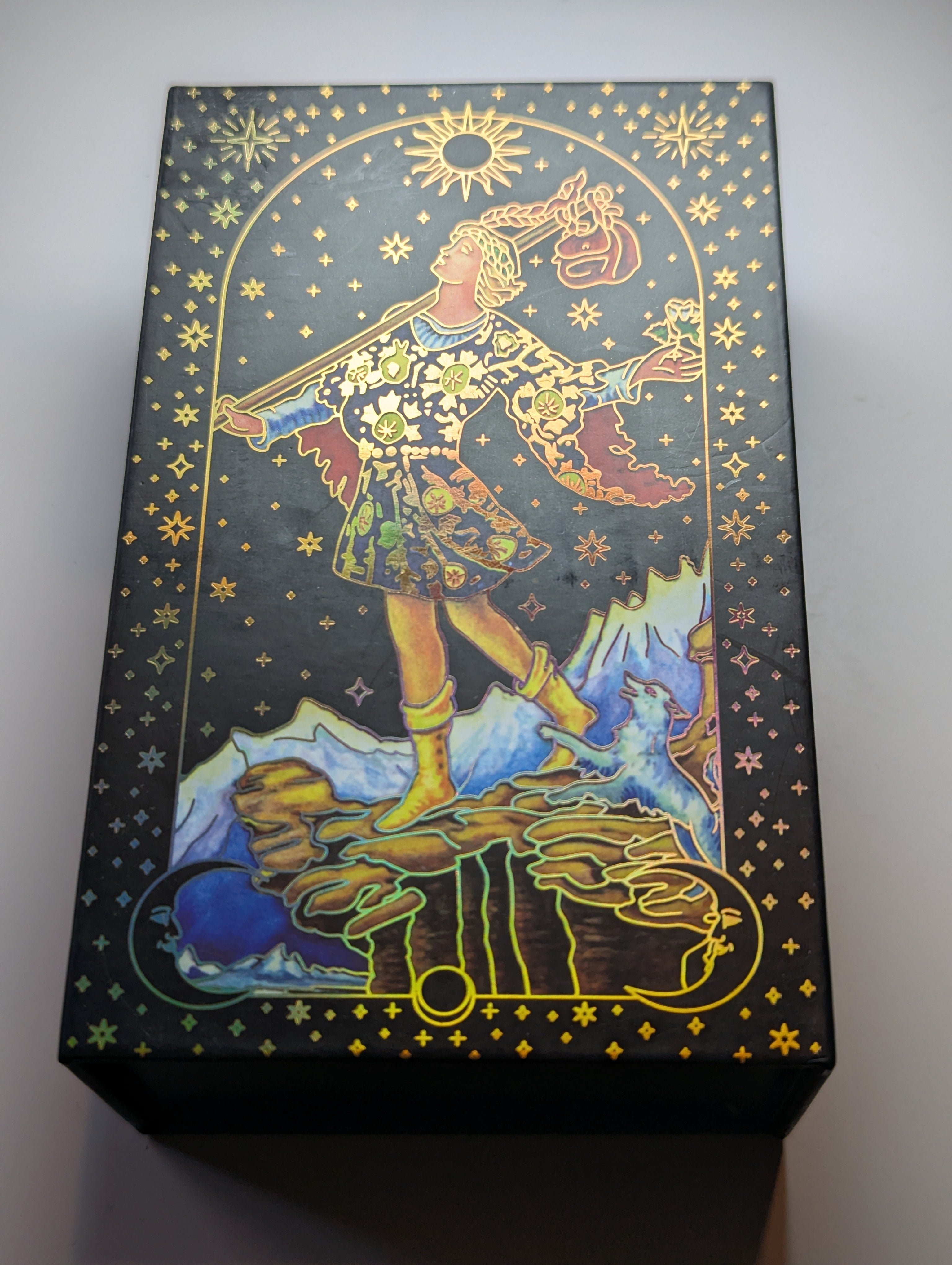 Hard case golden foil Tarror cards