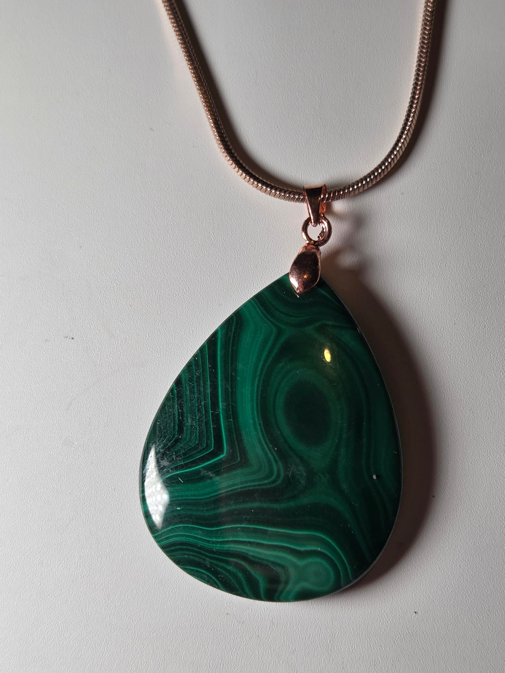 Malicite crystal necklace