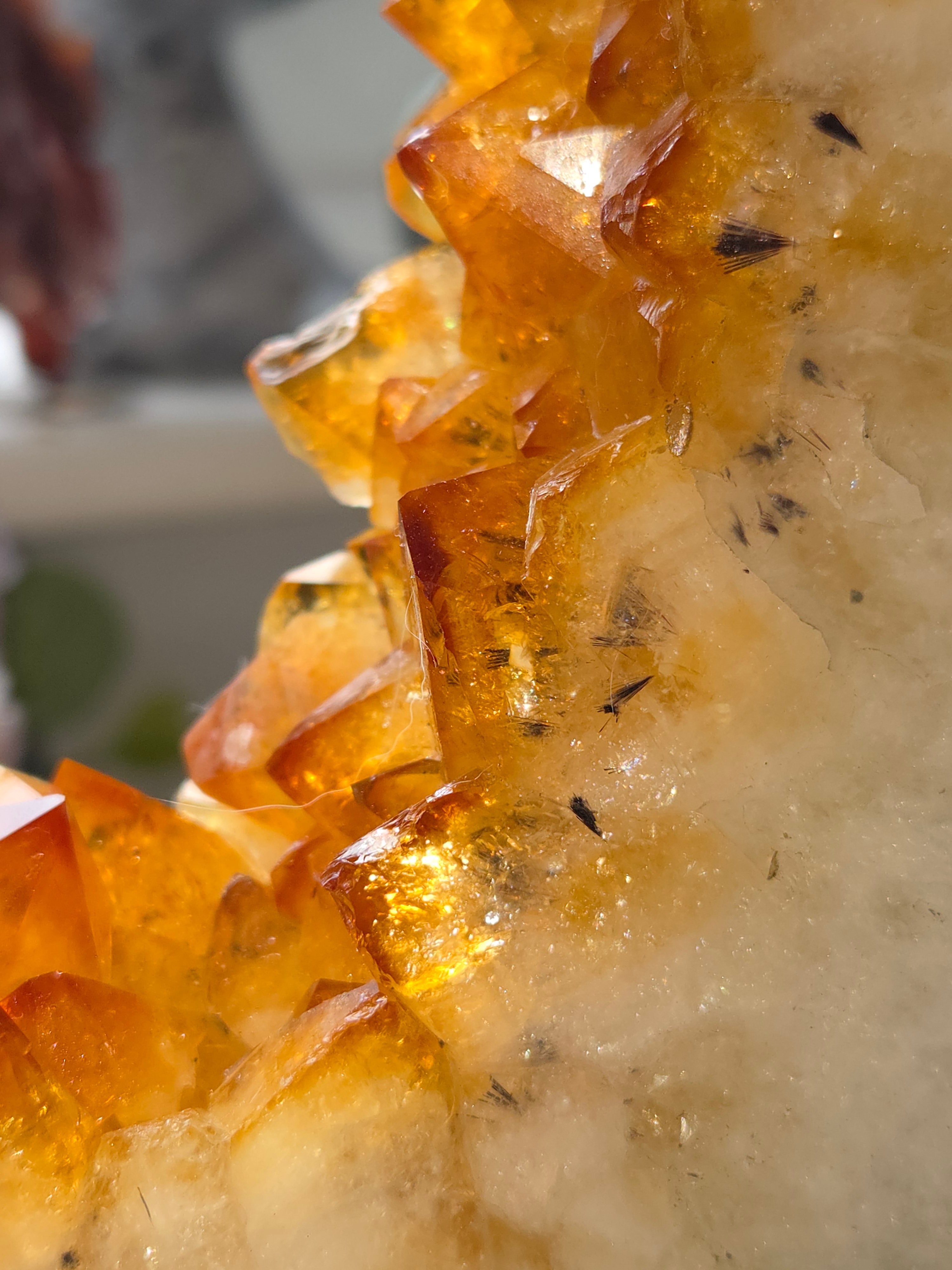 Stunning Citrine crystal portal