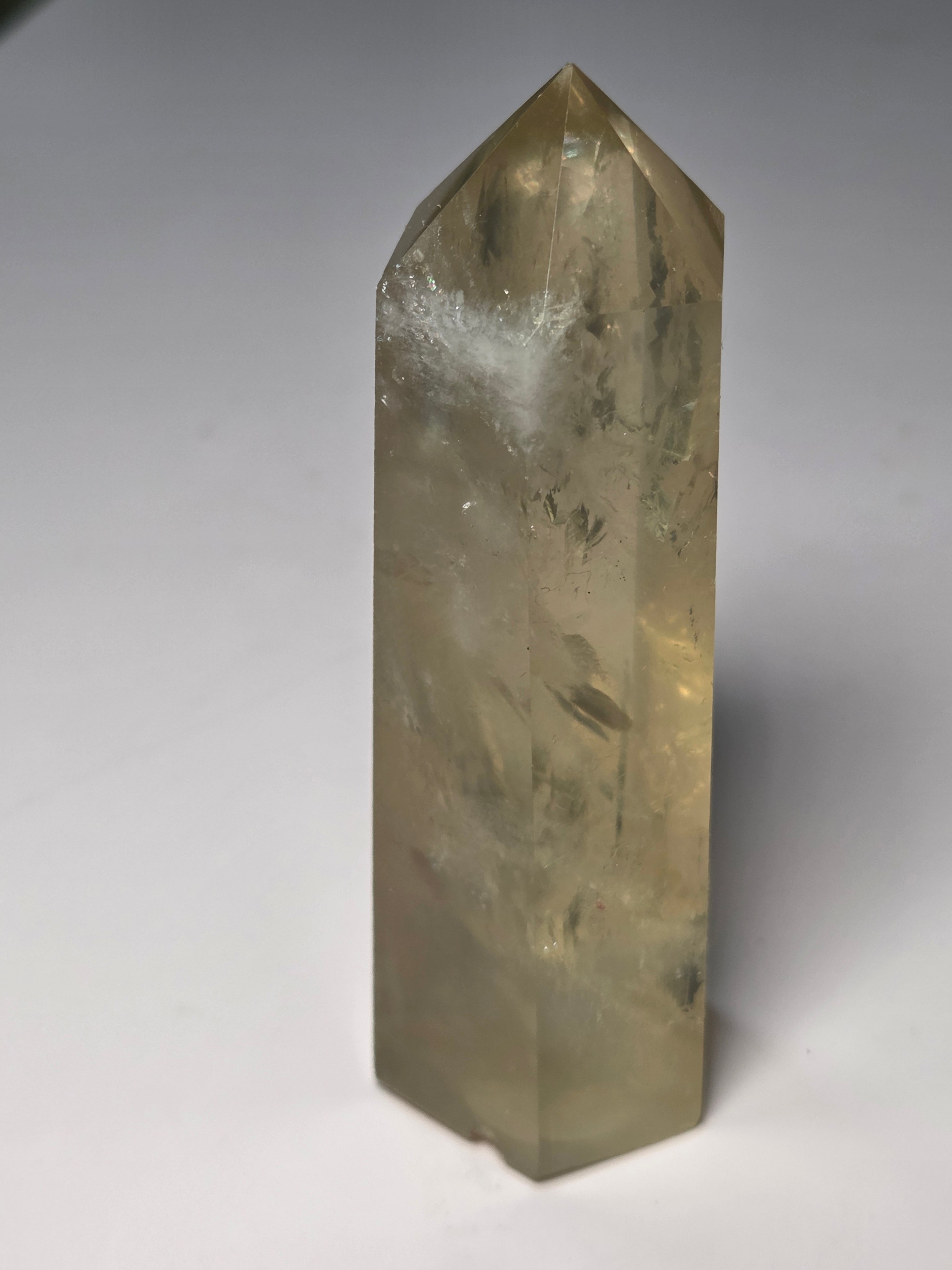 Citrine crystal tower