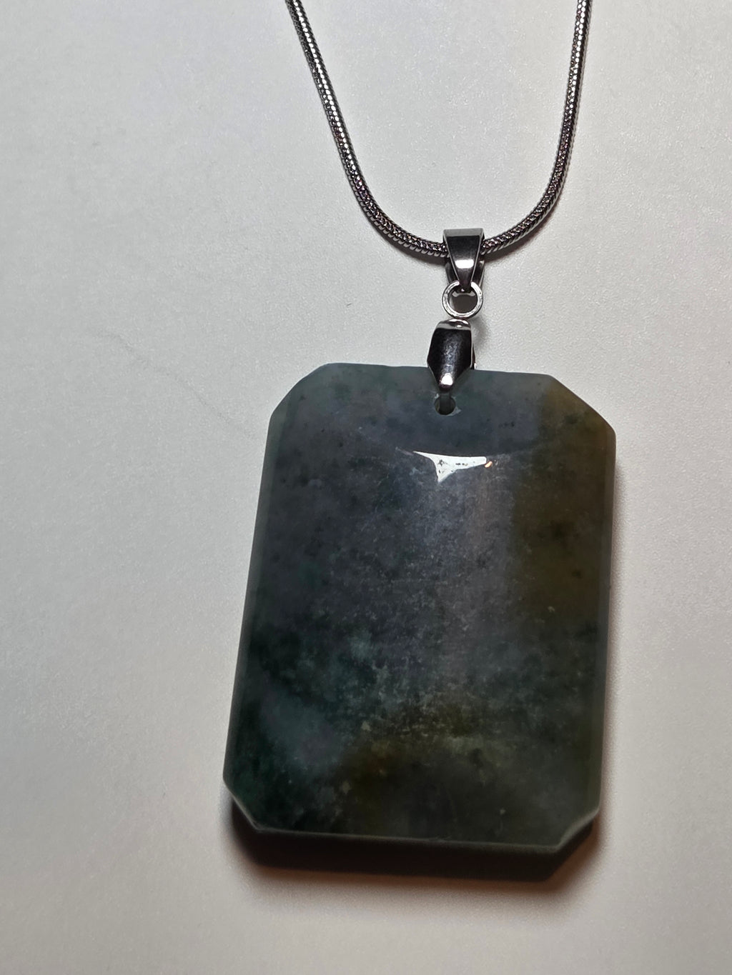 Ocean Jasper crystal handmade necklace