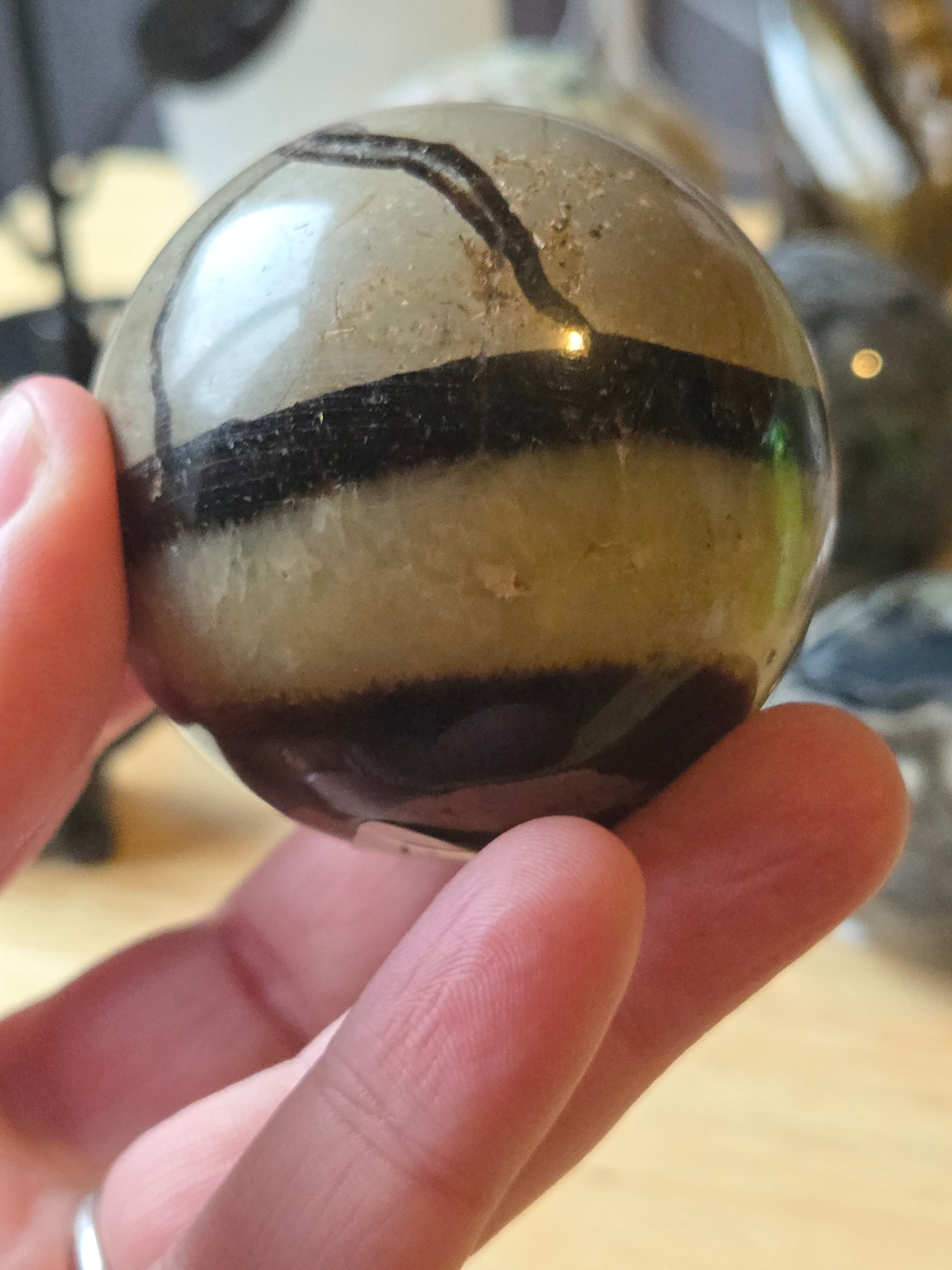 New Crystal sphere UV reactive