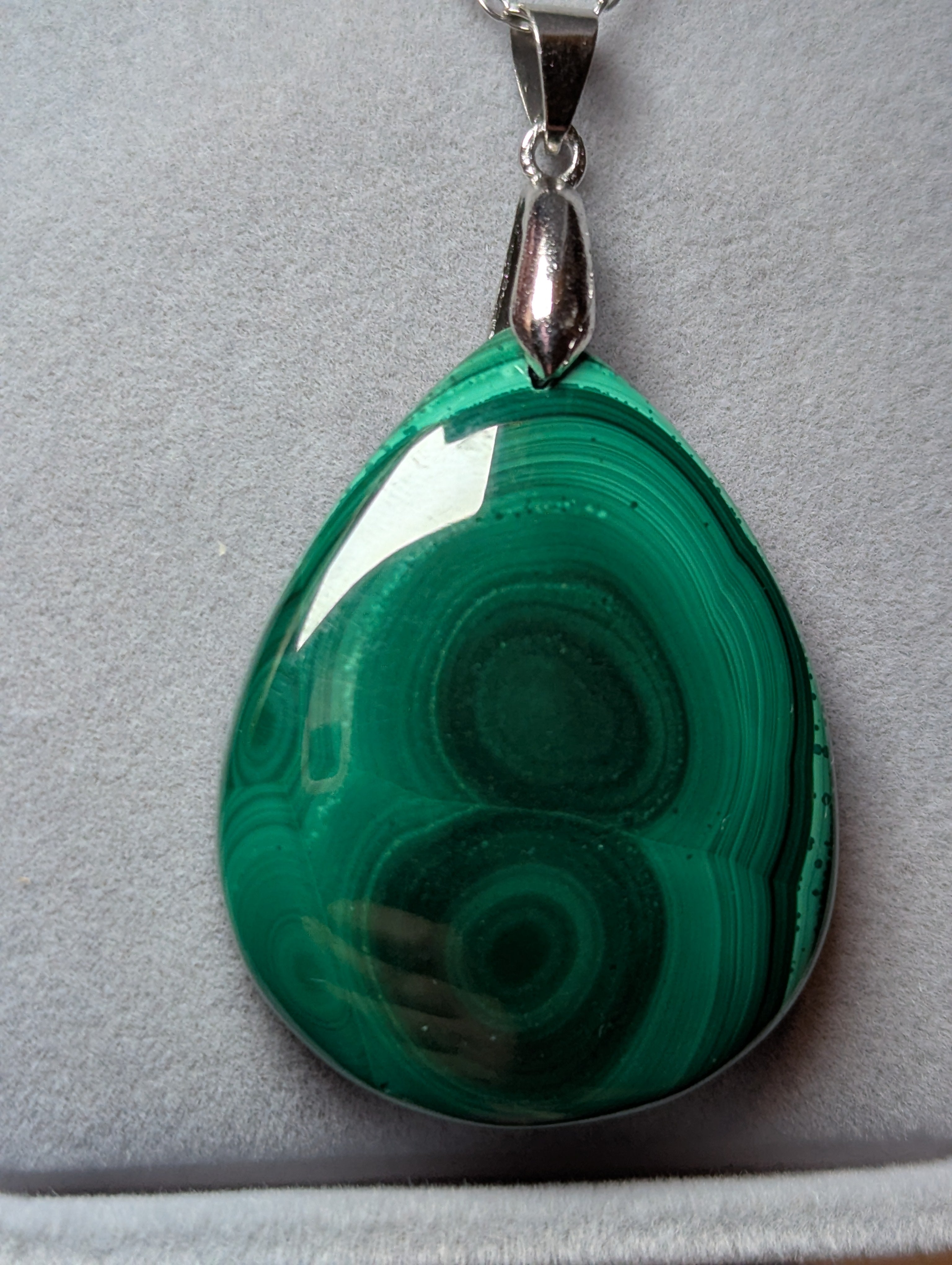 Malicite crystal handmade necklace