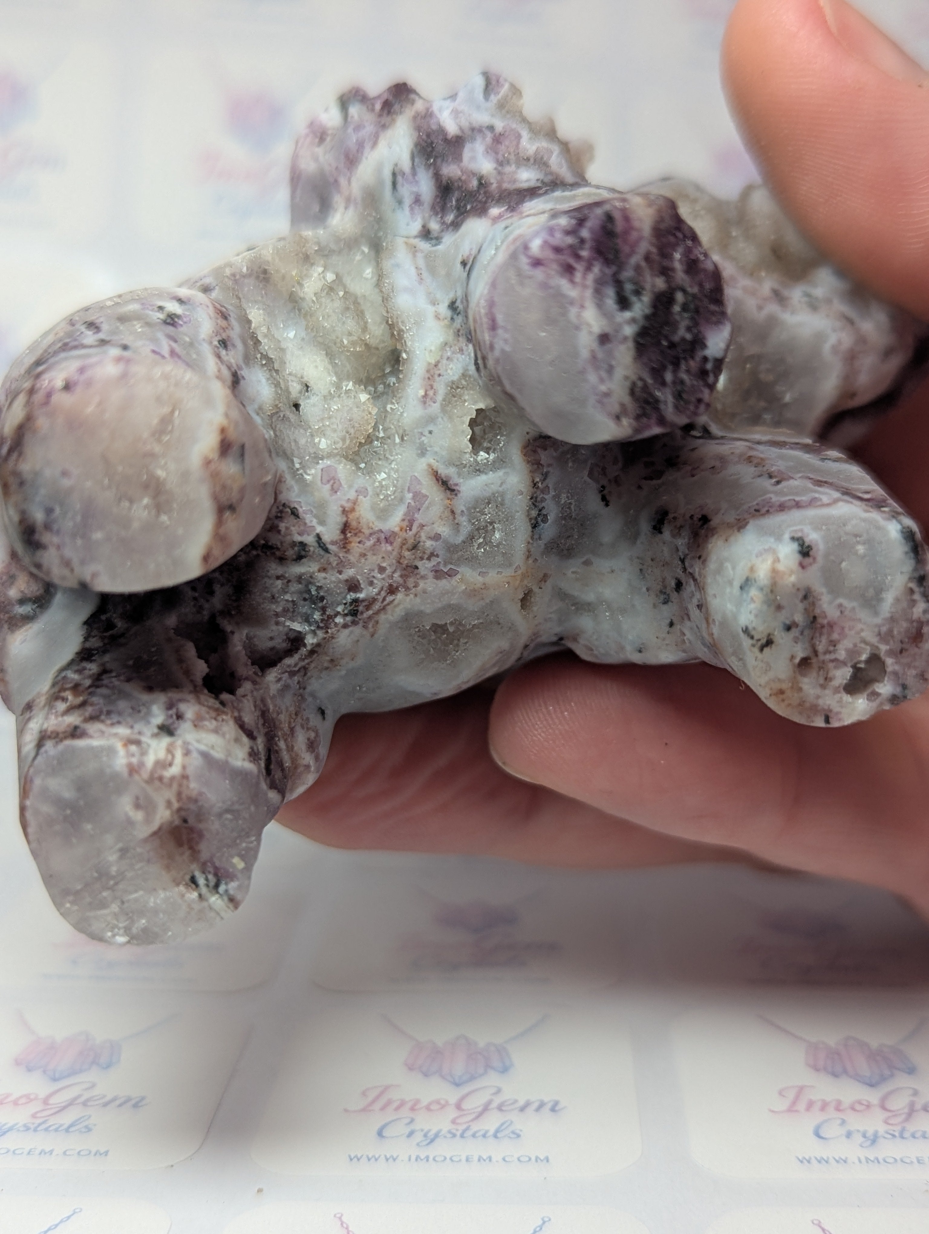 Root flourite crystal Elephant with Amazing duzys