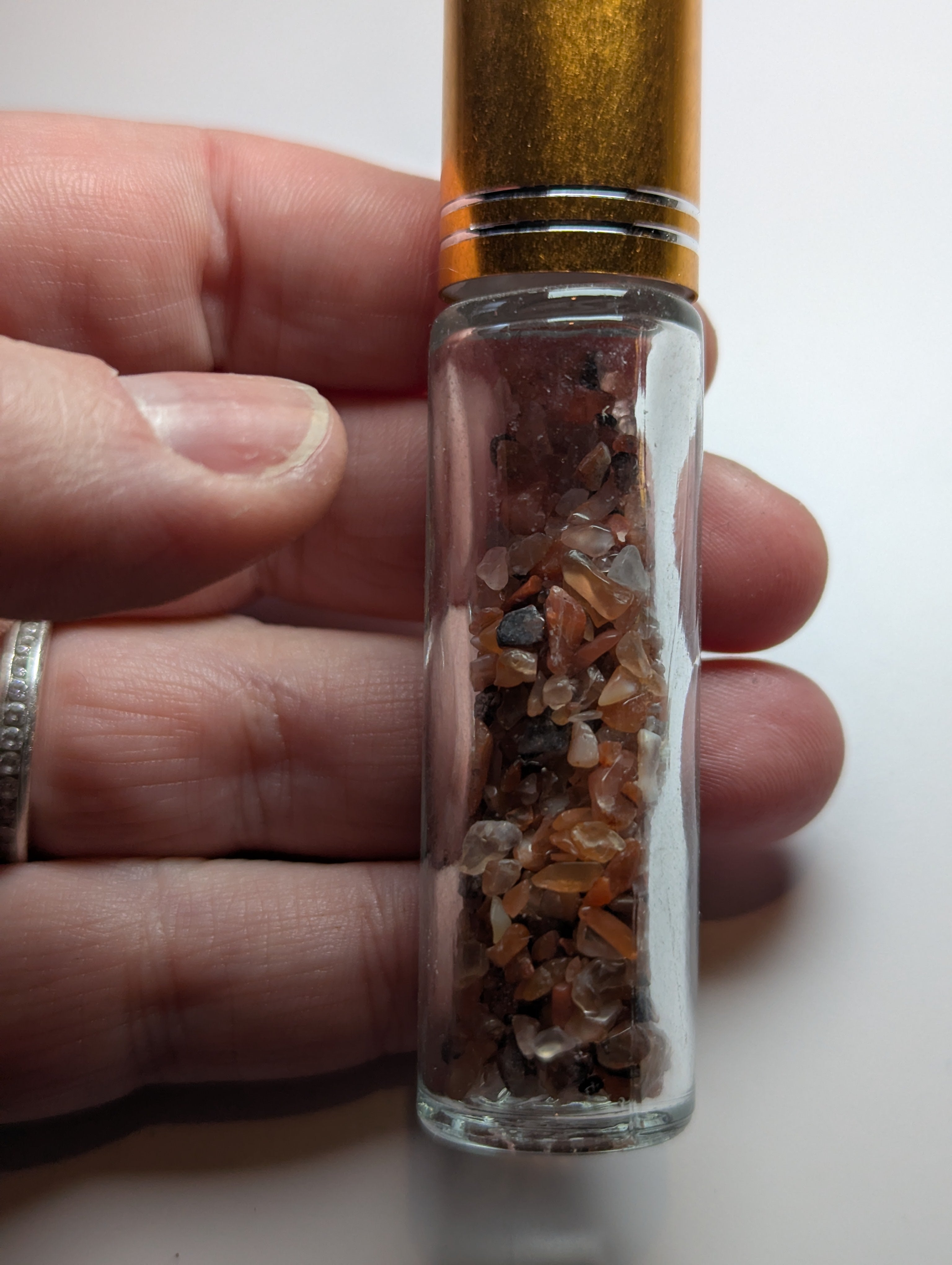 Red jasper Essential oil or perfume roller