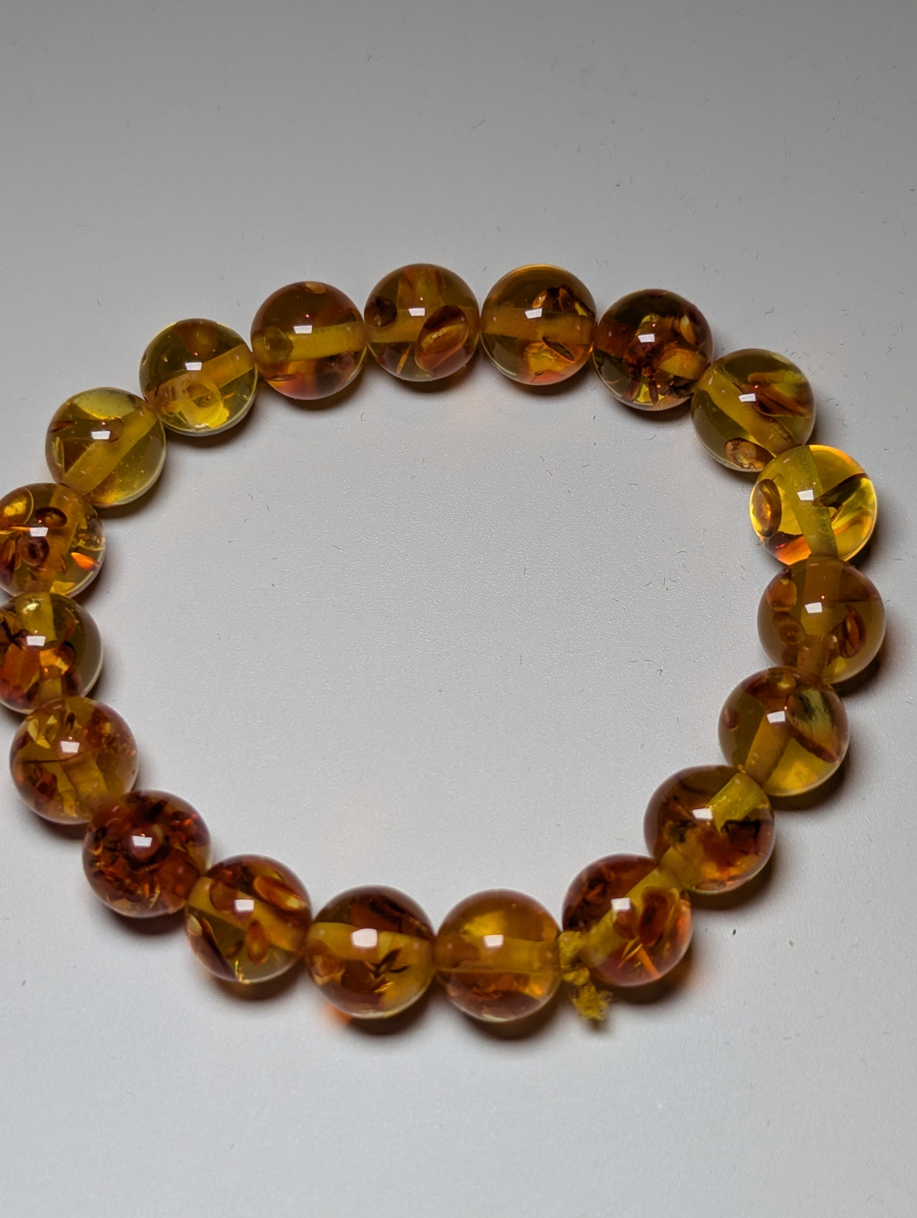Amber bracelet  large sized