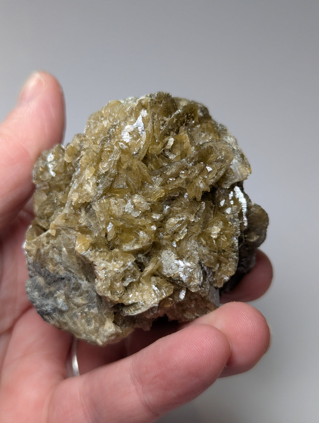 Iridescent Siderite crystal  specimen  from Kosovo