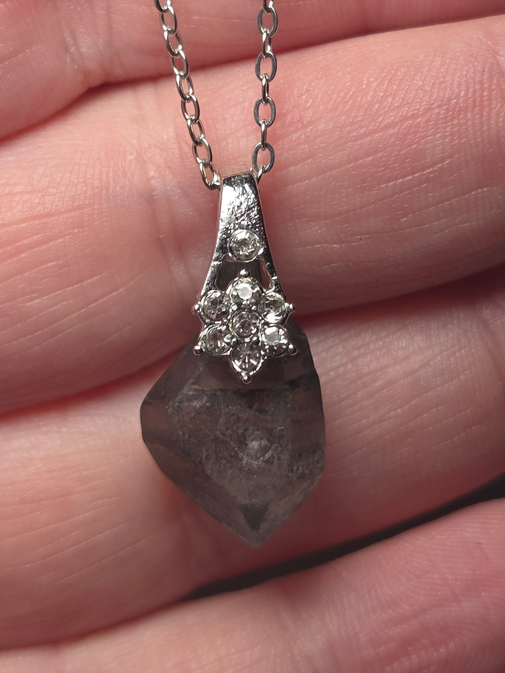 Hekamiah diamond handmade necklace