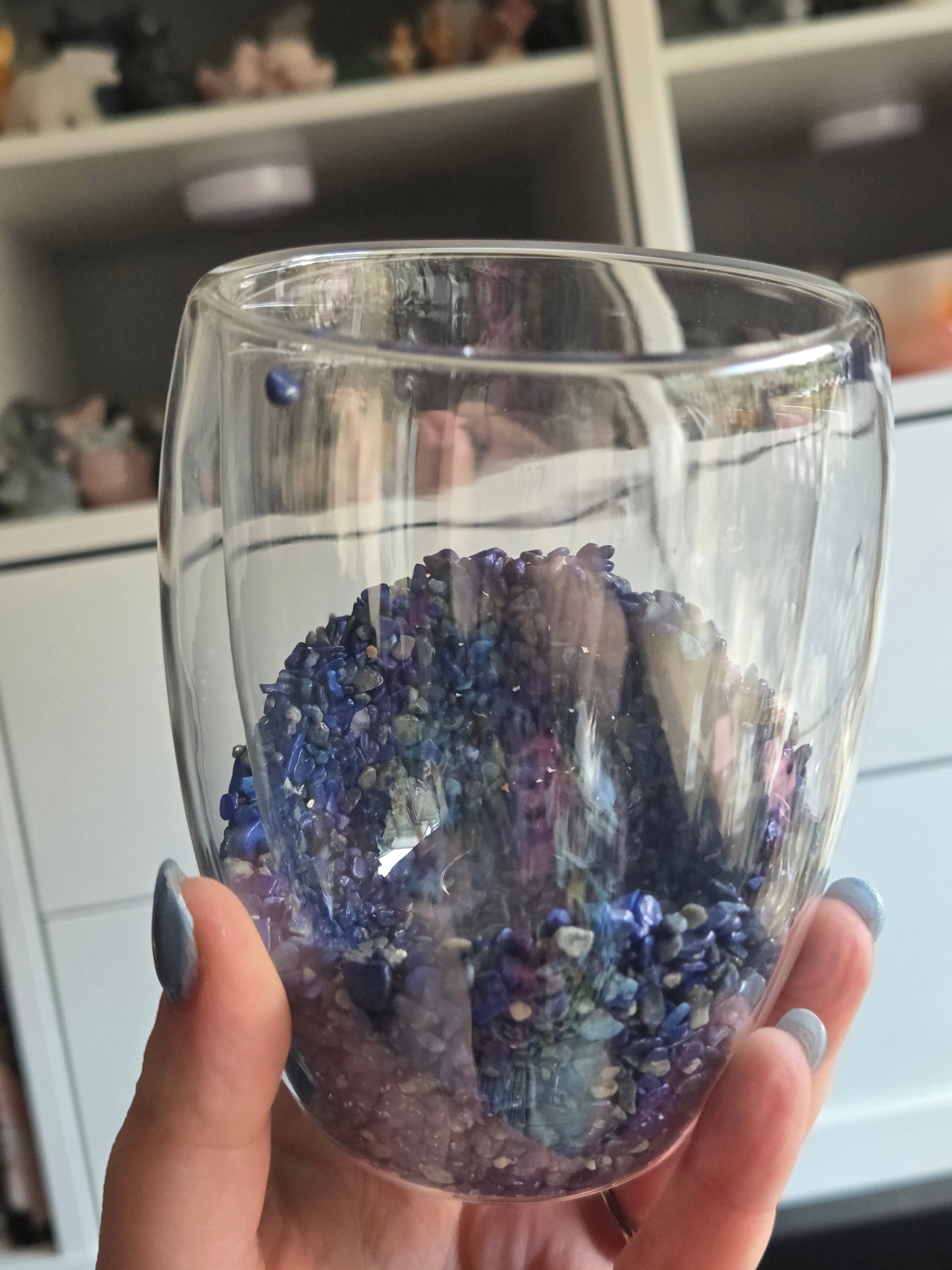 Crystal chip glasses