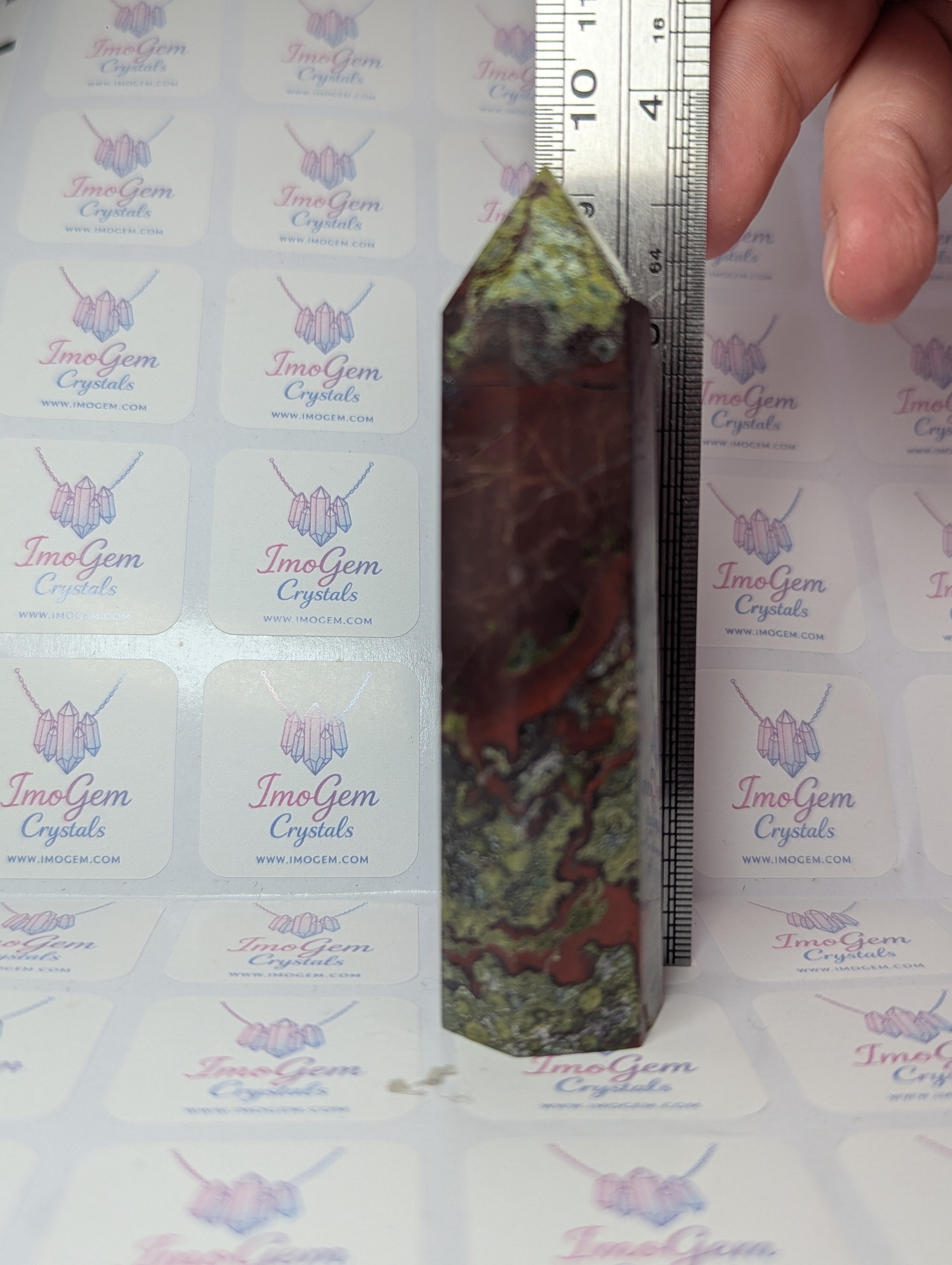 Dragon blood stone crystal tower