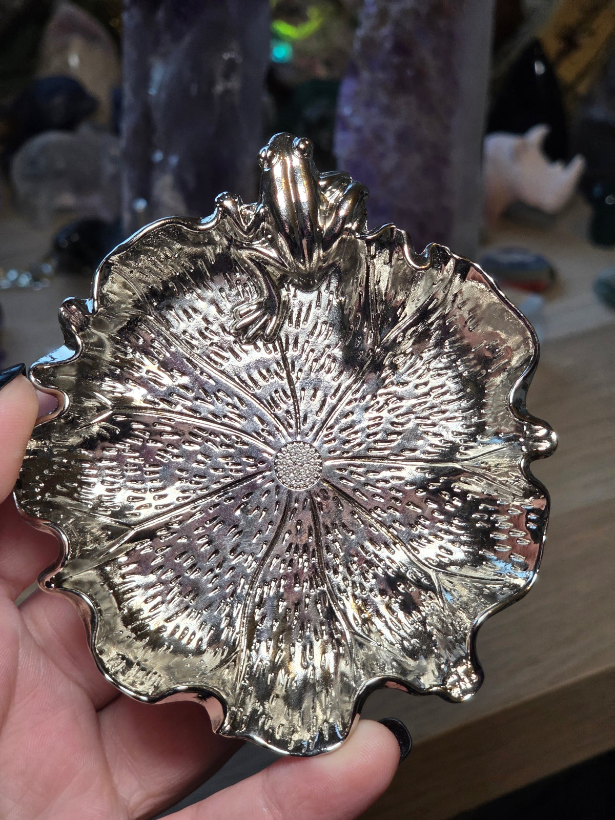 Jumpimg frog Trinket dish