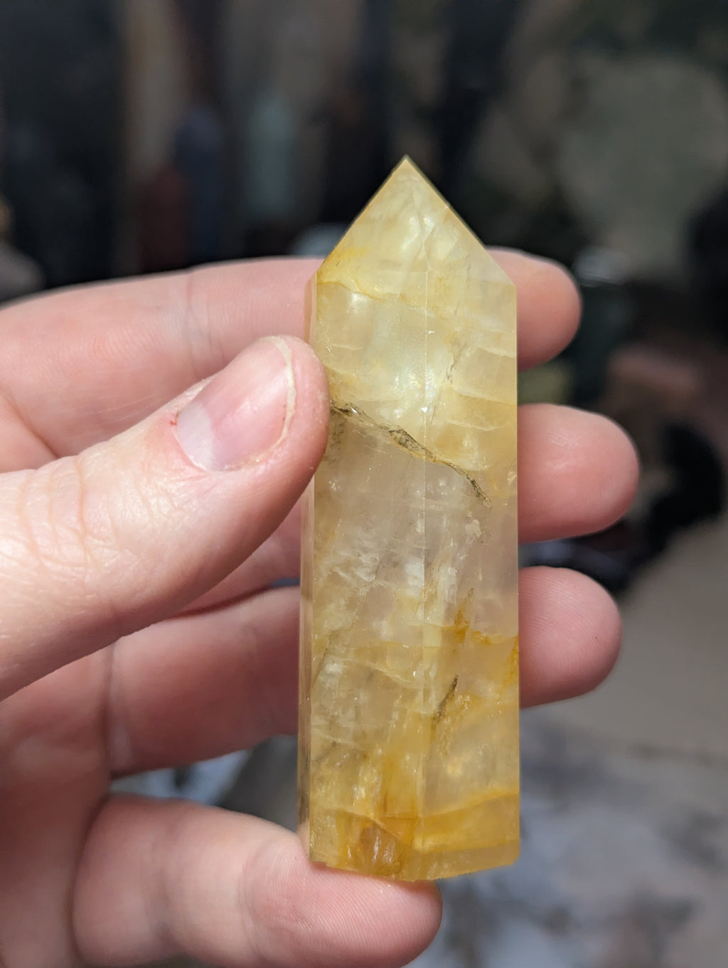 Golden healer crystal tower