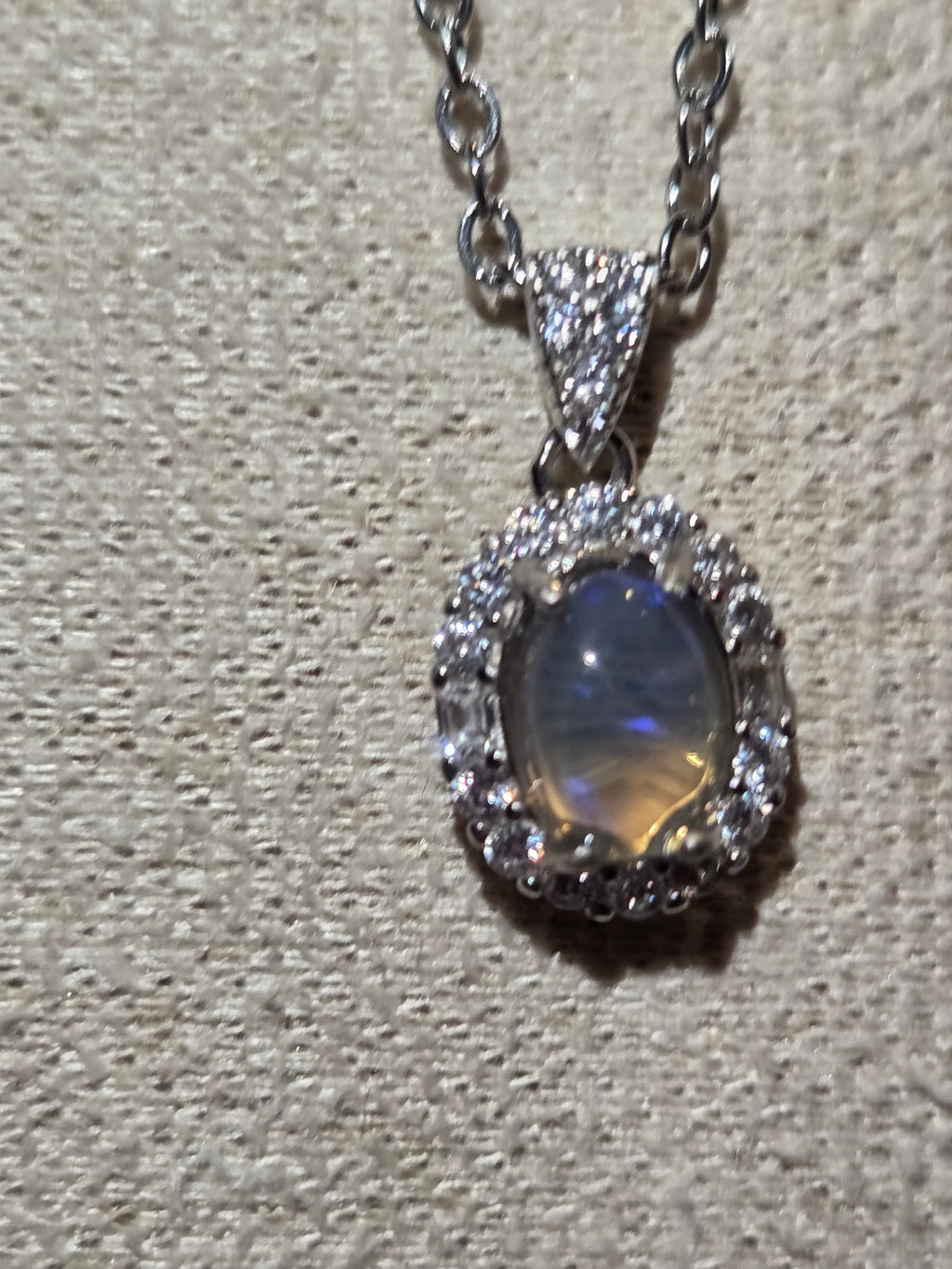Beautiful clear opal necklace from  Queensland Australia