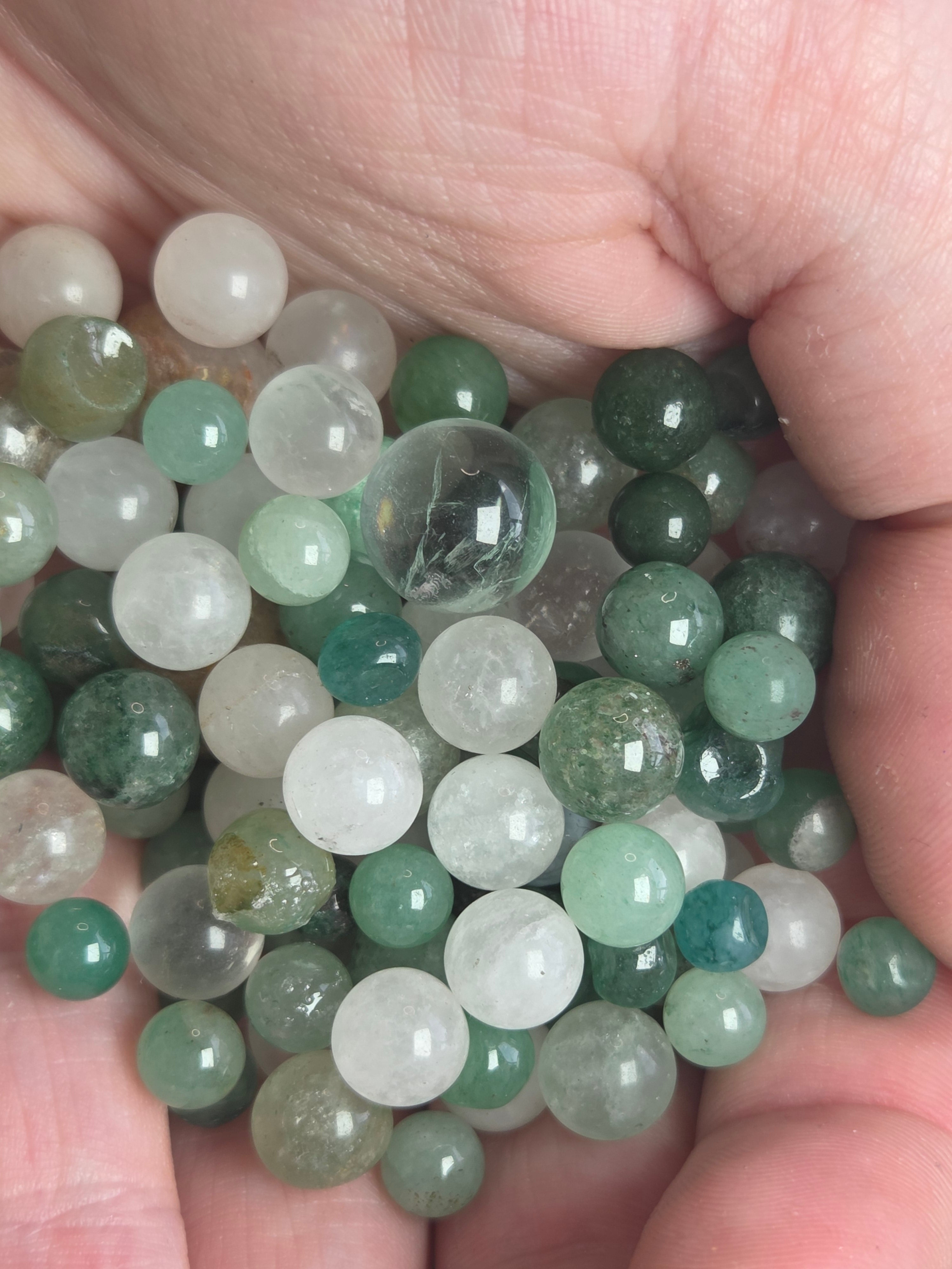5 x mini imperfection spheres