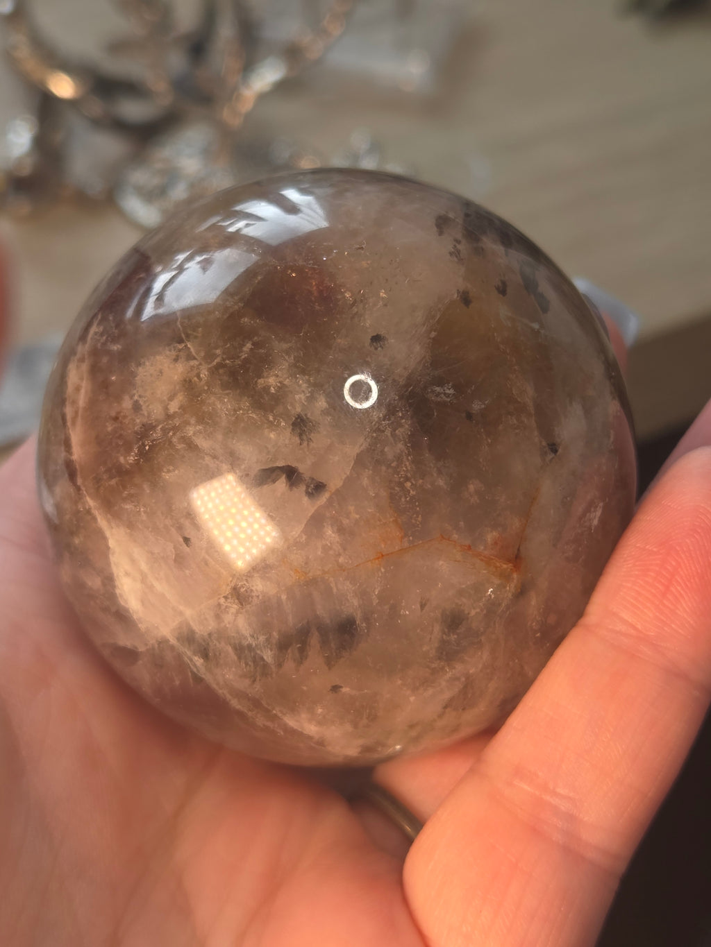 Grade AAAA Auralite-23 sphere
