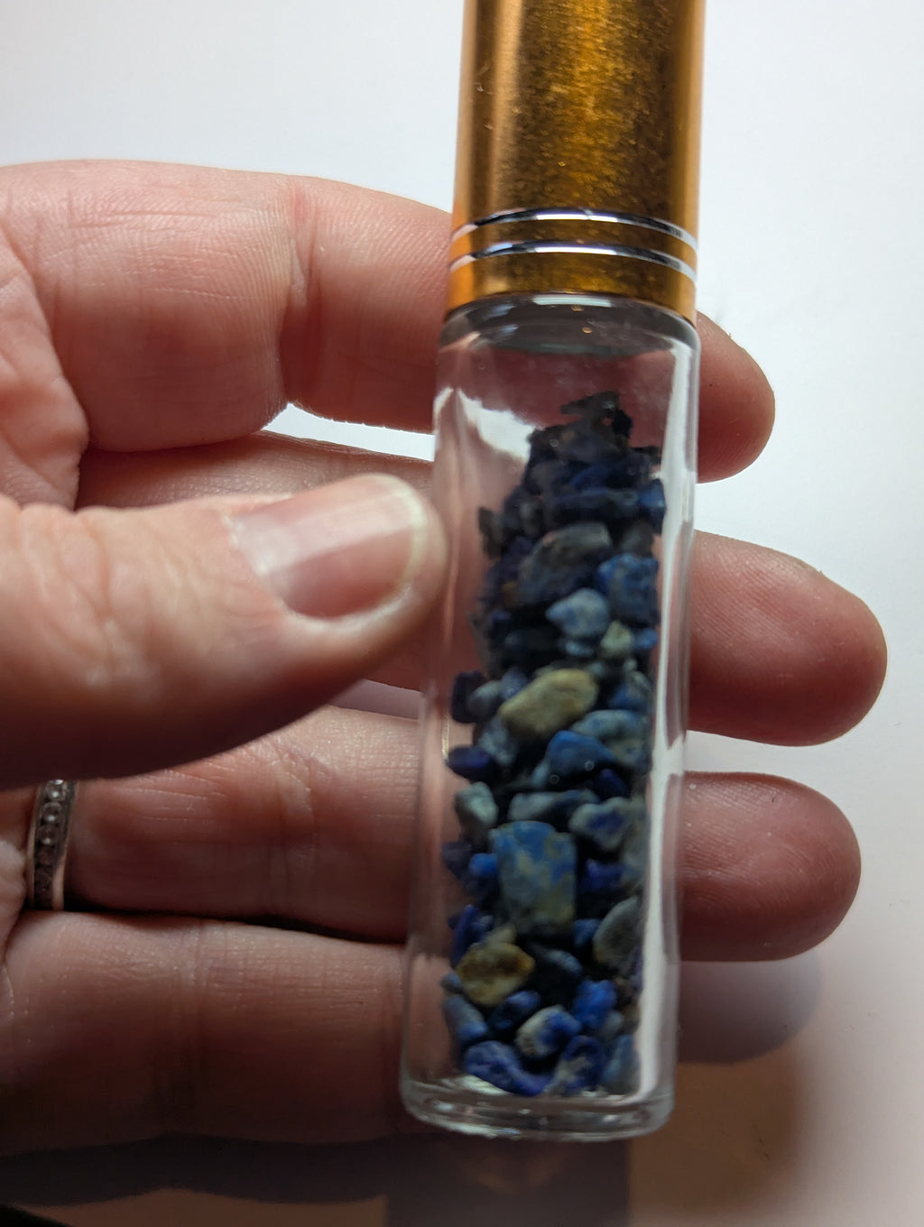 Sodalite crystal Essential oil or perfume roller