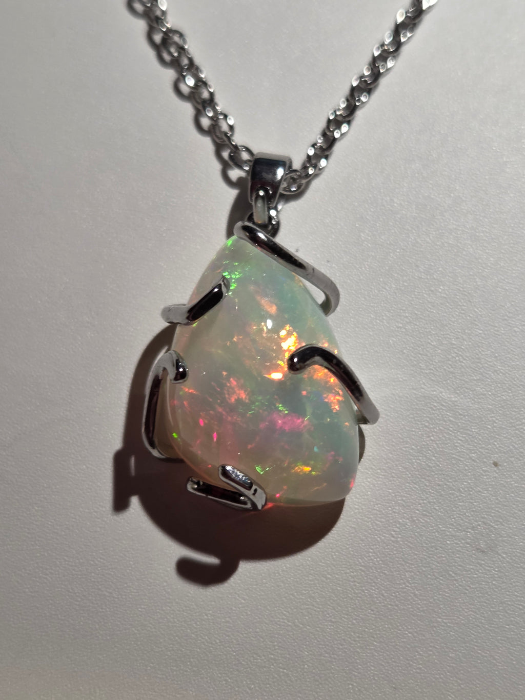 Handmade opal necklace S295