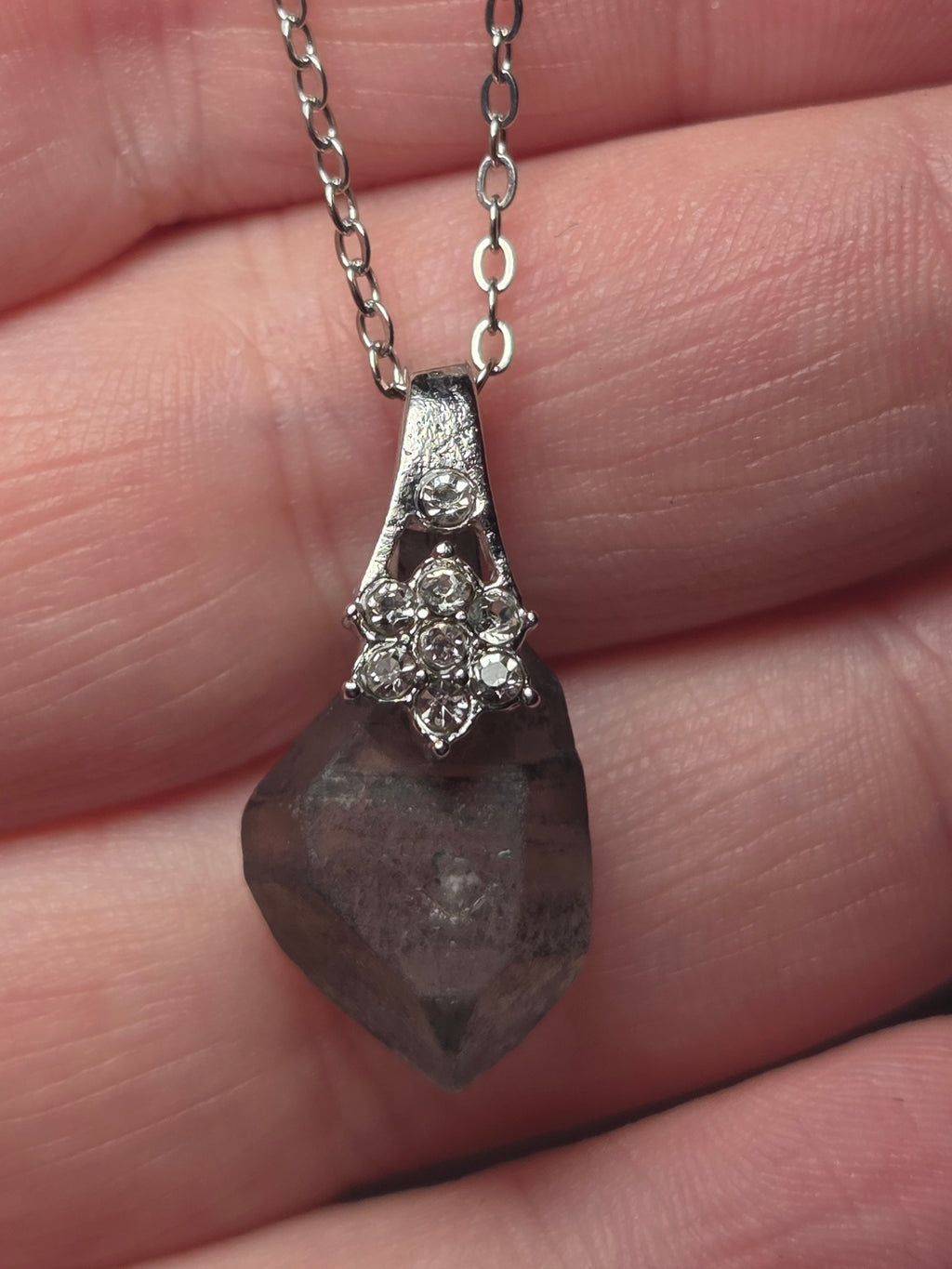 Hekamiah diamond handmade necklace