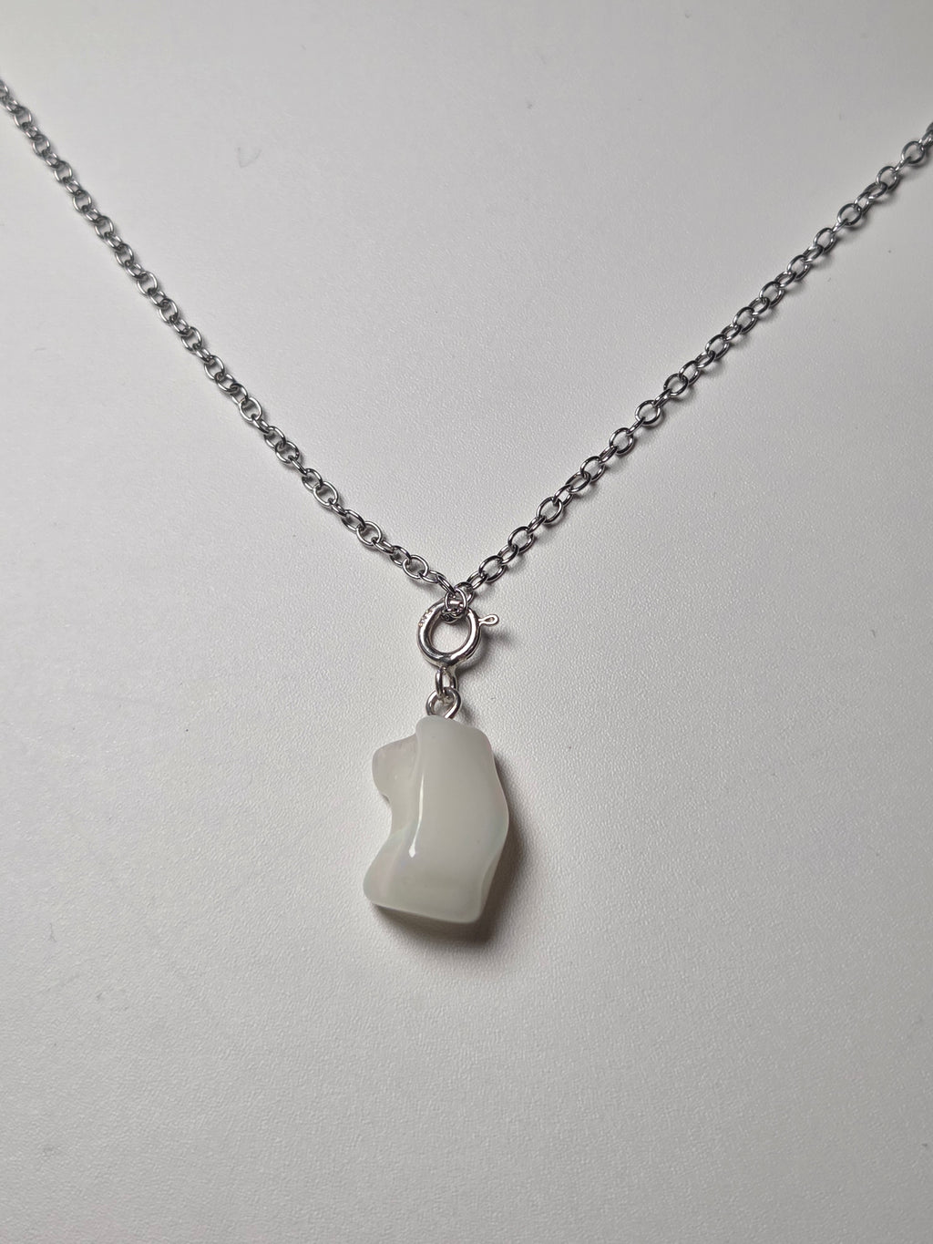 Ethiopian Opal crystal necklace