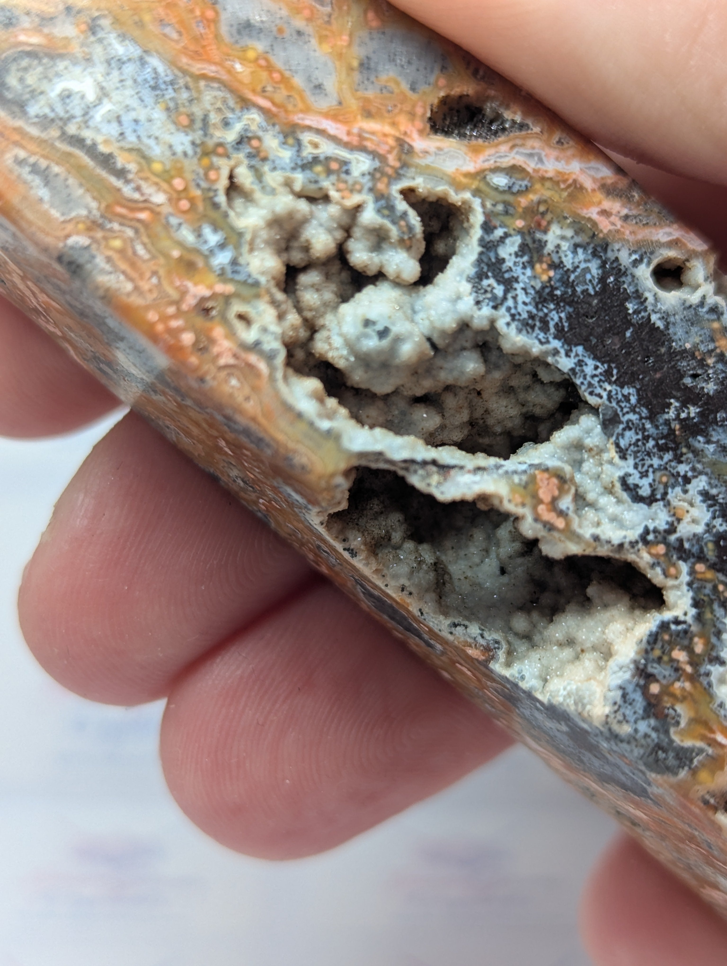 Duzy ocean Jasper crystal tower