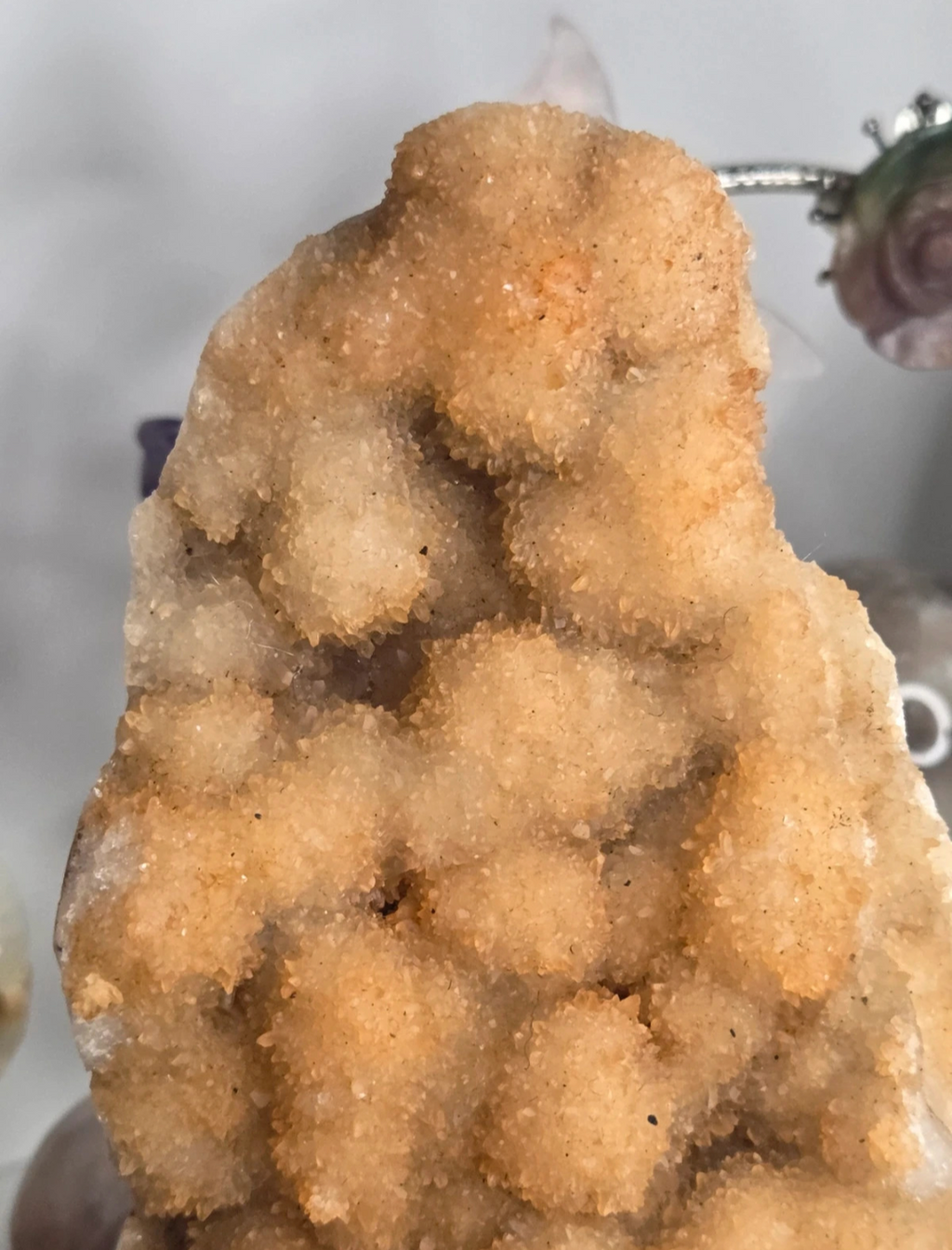 Sale - Missouri Quartz specimen with stand - 50% off when Added to your basket