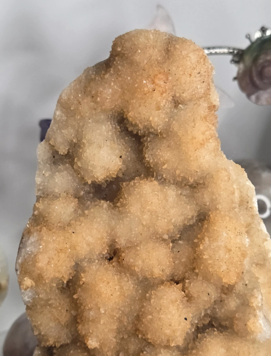 Sale - Missouri Quartz specimen with stand - 50% off when Added to your basket