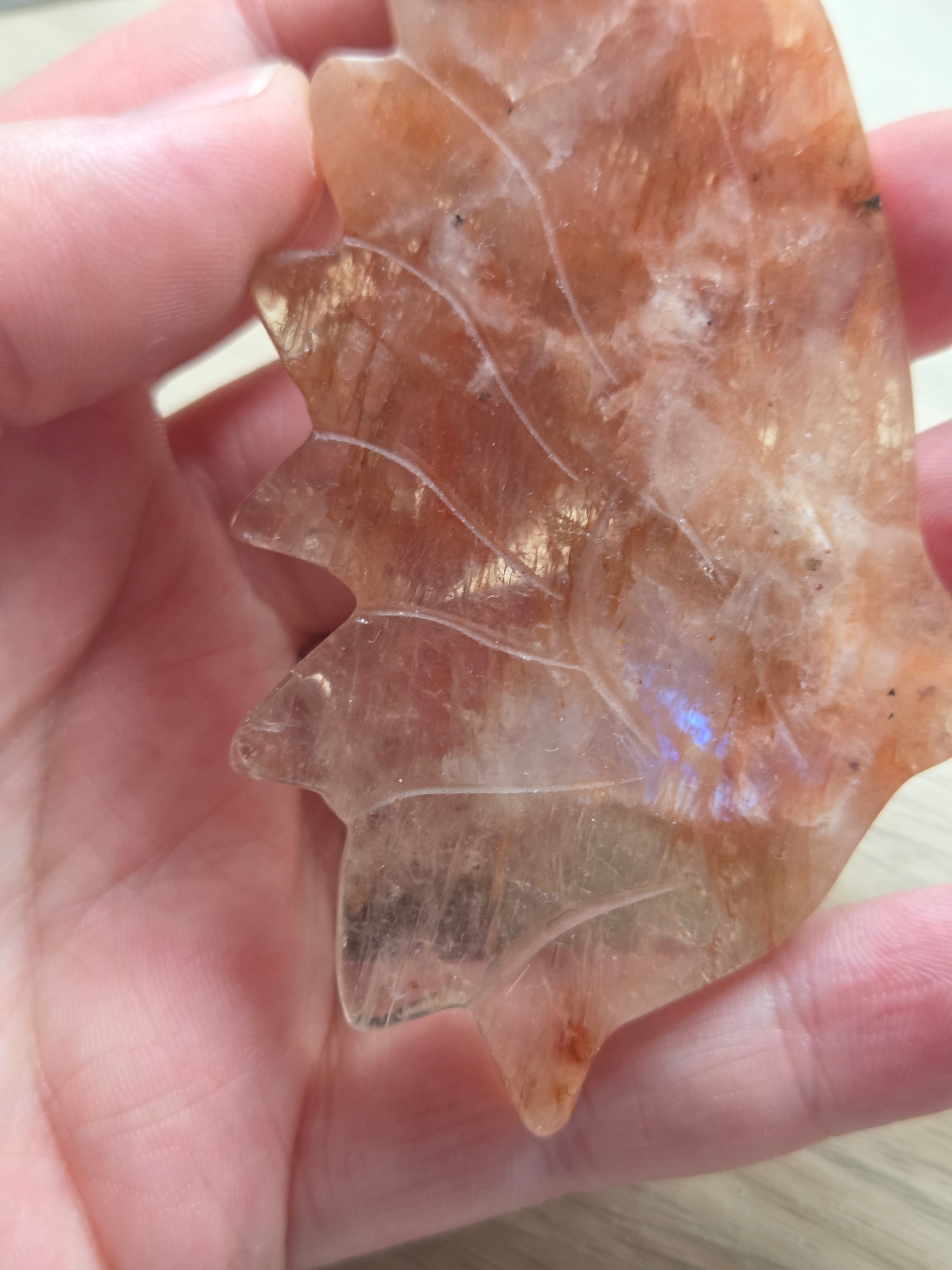 Sun and moon stone crystal angel