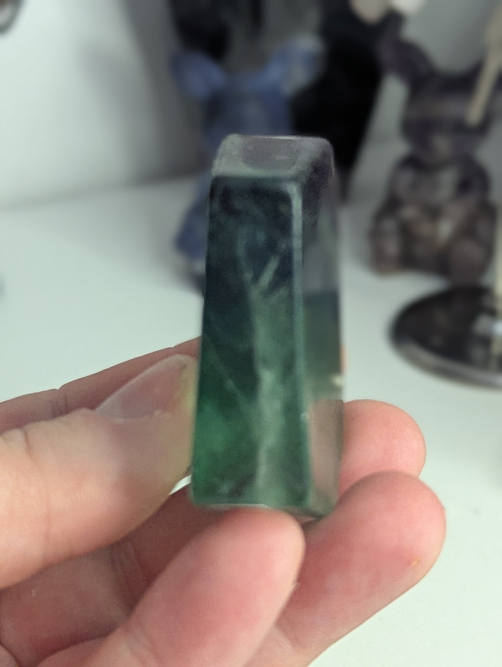 Flourite crystal freeform