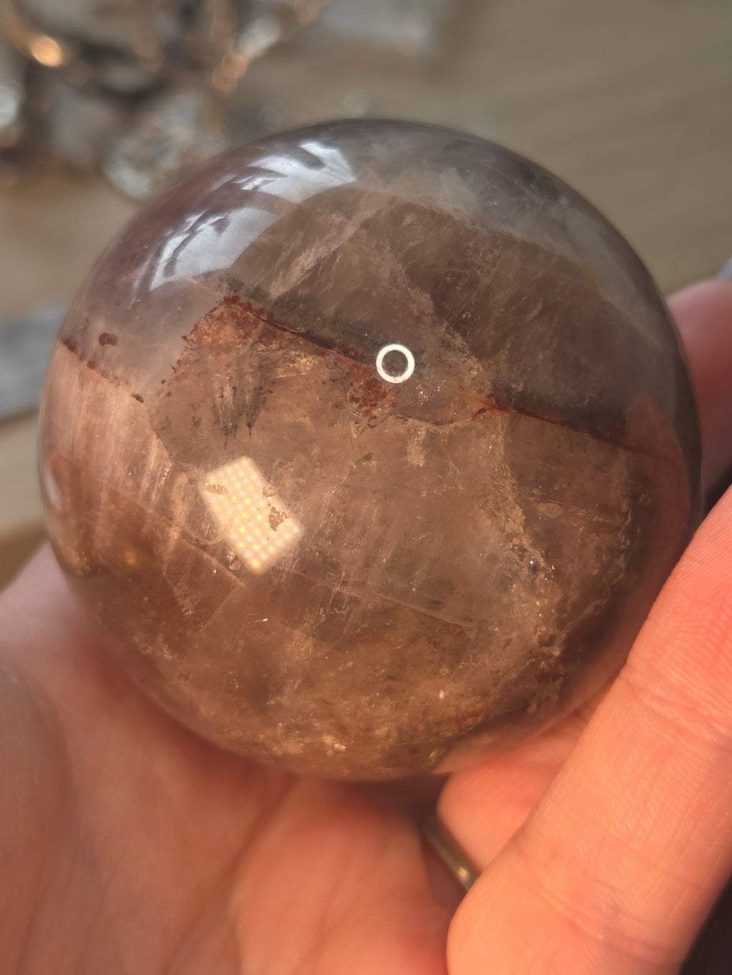 Grade AAAA Auralite-23 sphere