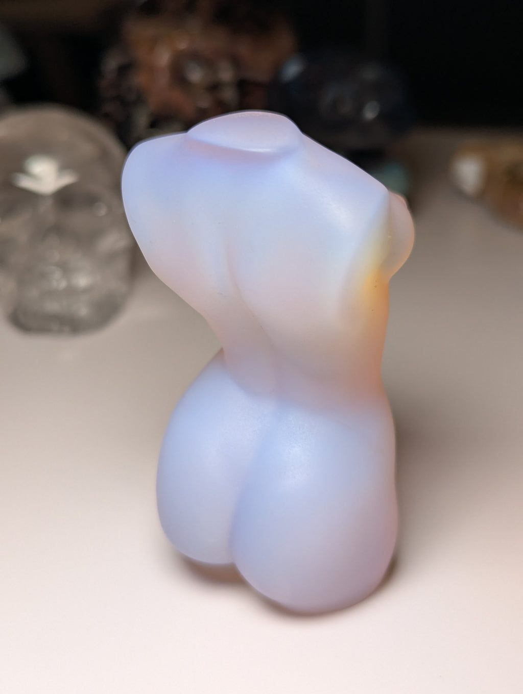 Female body carvings
