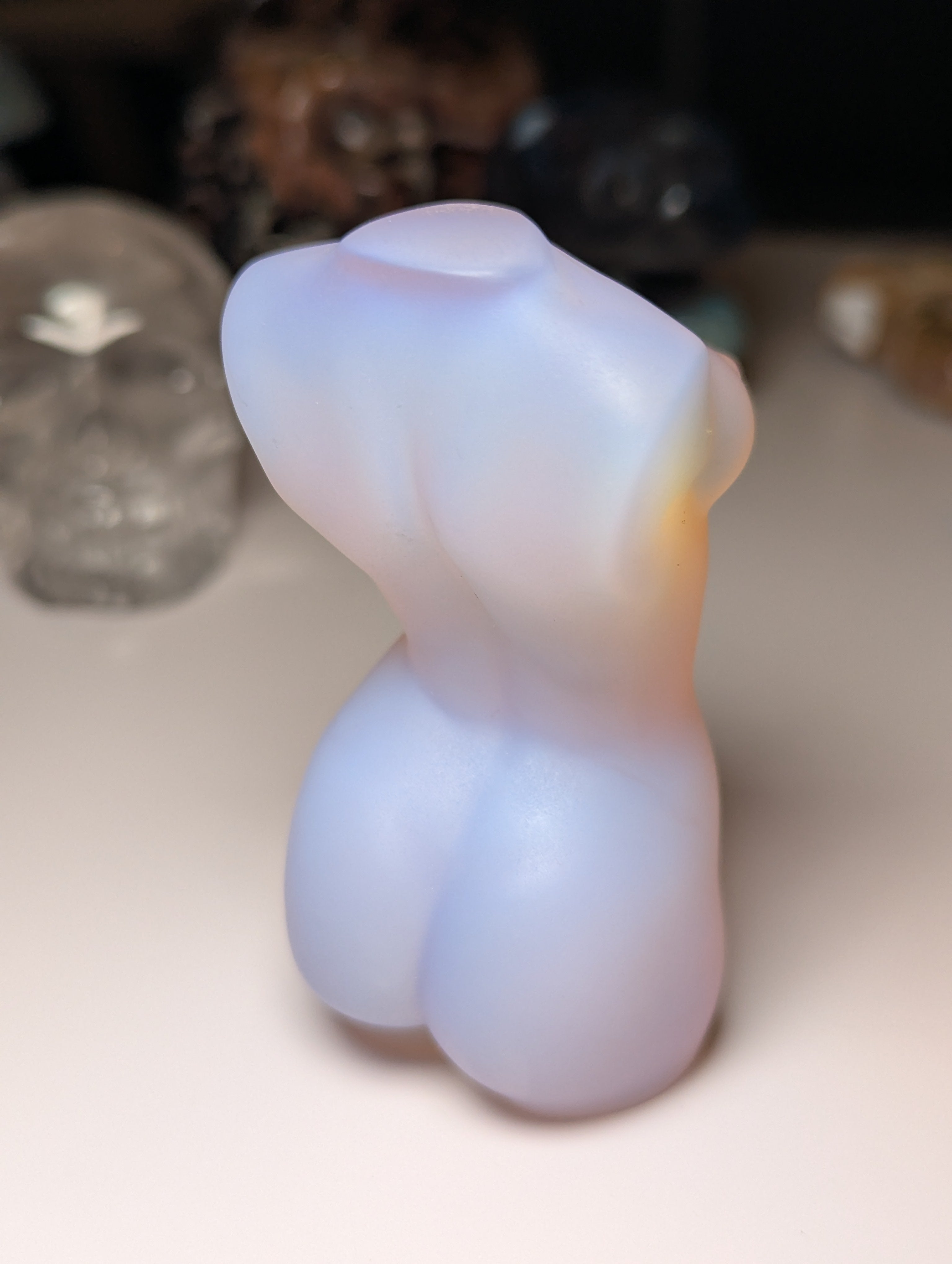 Female body carvings