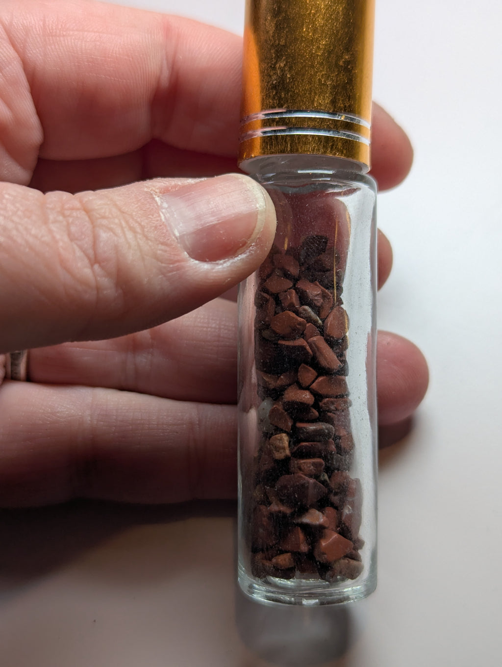 Red jasper Essential oil or perfume roller