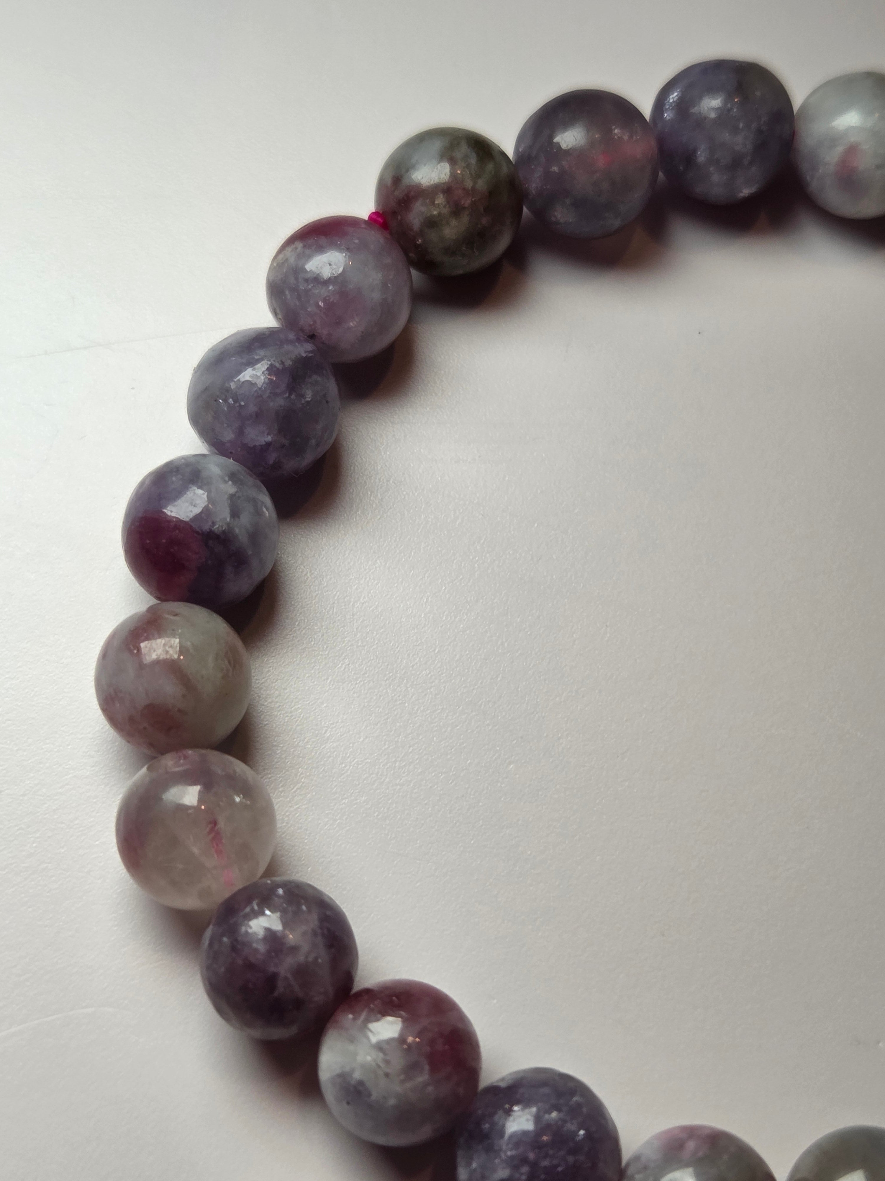 Unicorn stone crystal bracelet