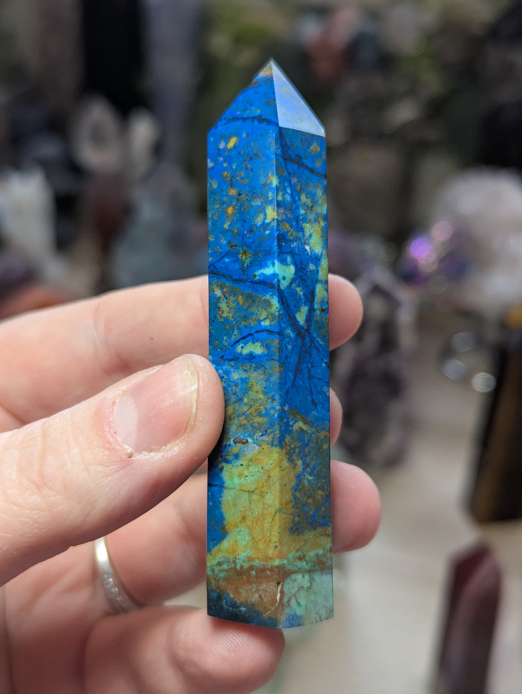 Crycecola crystal tower carving