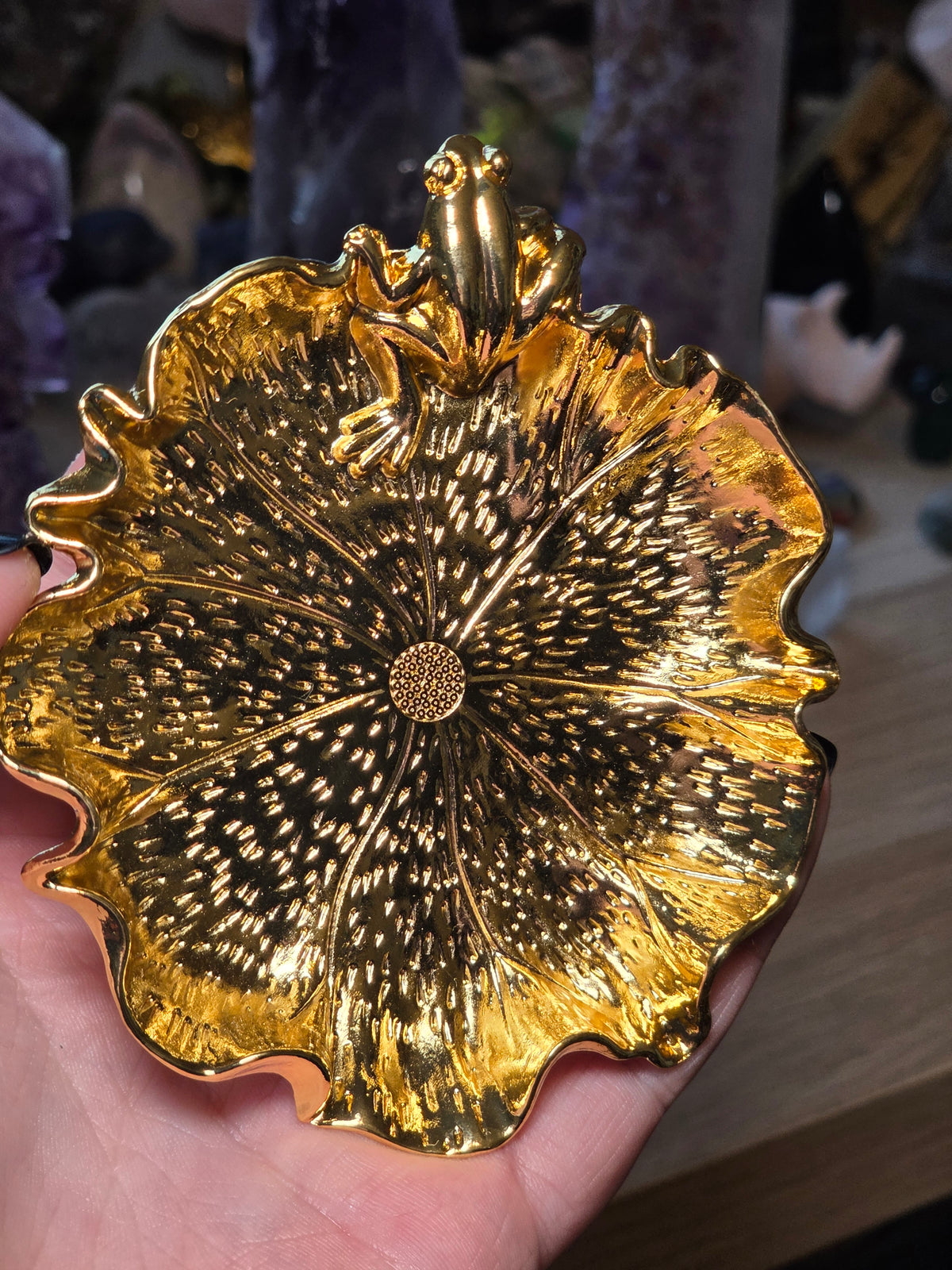 Jumpimg frog Trinket dish