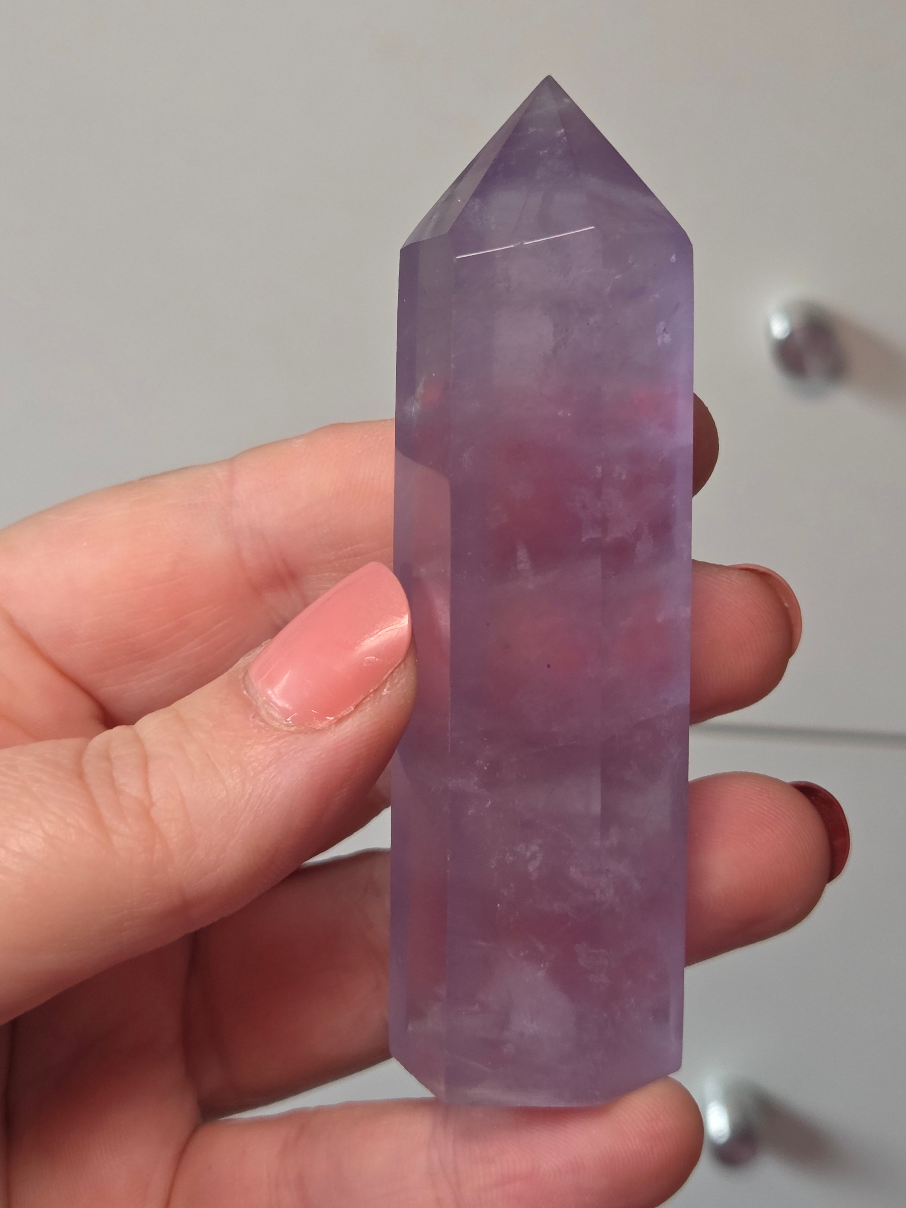 Amethyst crystal tower
