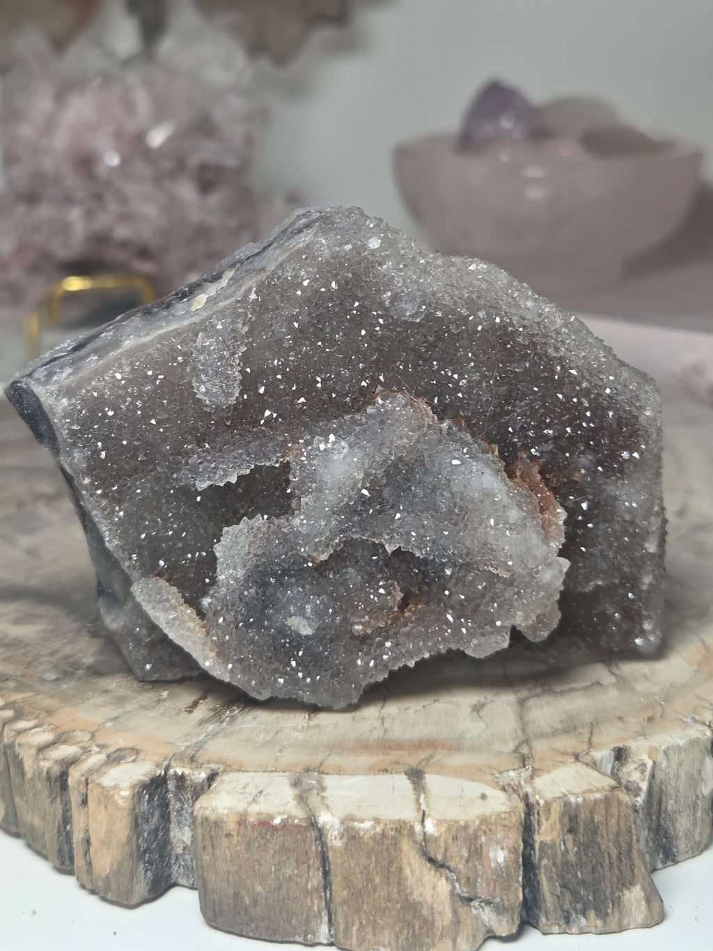 Sphelerite crystal specimen