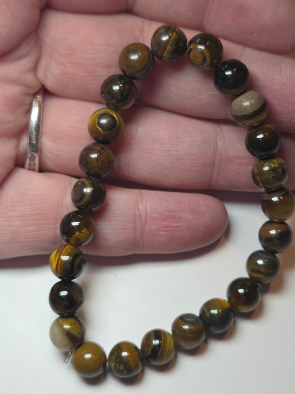Tigers eye crystal bracelet
