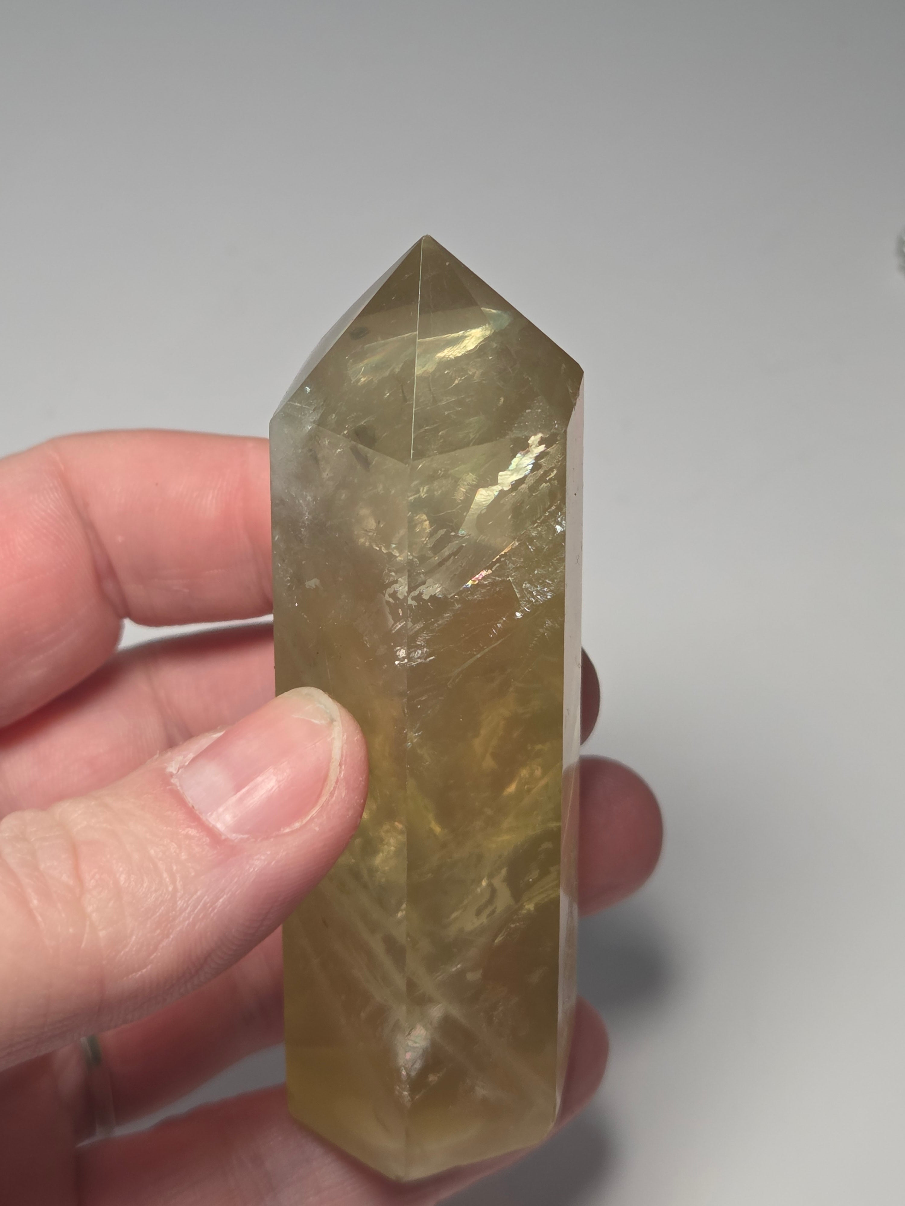 Citrine crystal tower